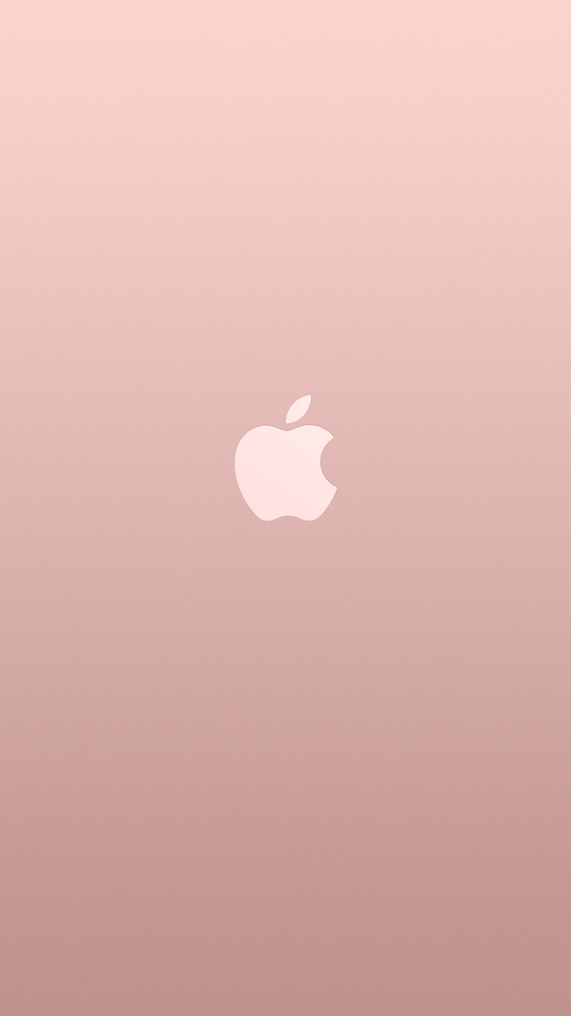 Logo Apple, Apple, Oro rosa, Minimalismo, Full HD, sfondo iPhone 6S