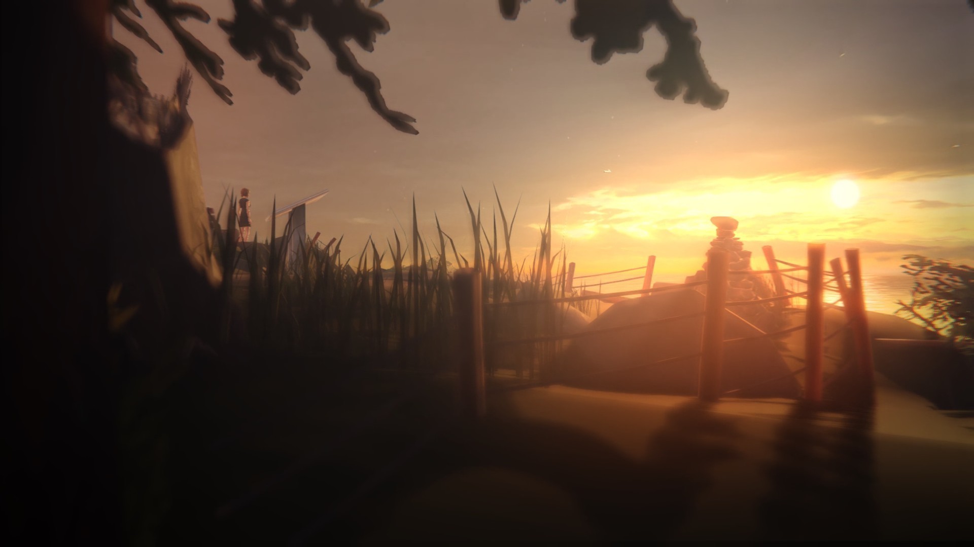 Life is Strange, Tramonto, Silhouette, Arcadia Bay, Full HD, sfondo per PC e portatile