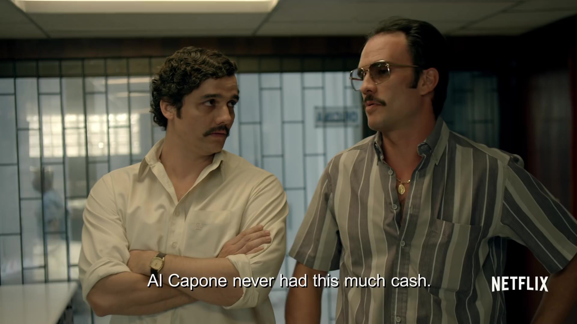 Pablo Escobar, Wagner Moura, Narcos, Netflix, Sottotitoli, Full HD 1080p, sfondo desktop