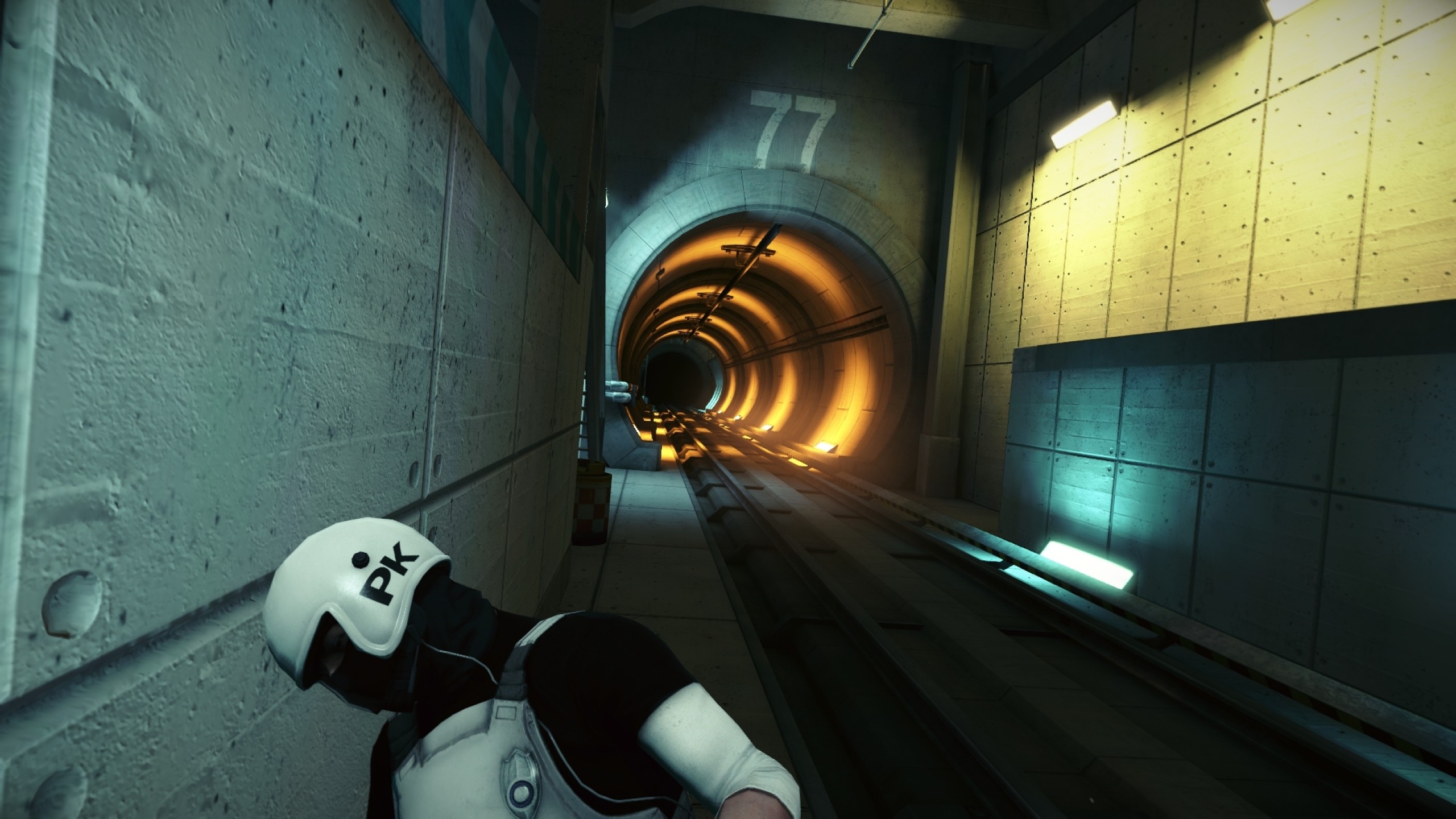 Mirror's Edge, Tunnel, Metropolitana, 2K, sfondo per PC e portatile
