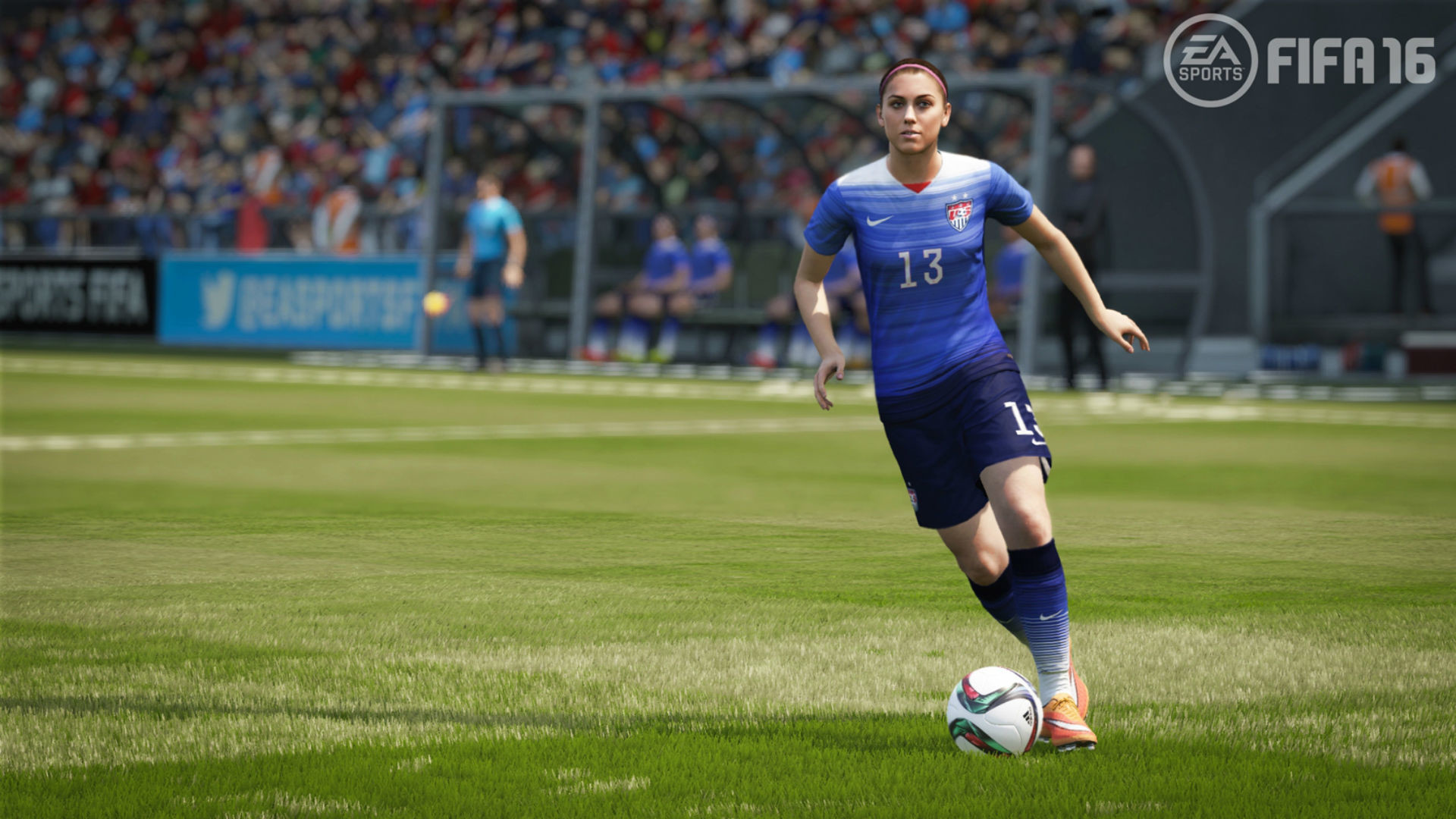 Alex Morgan, Nazionale USA, FIFA 16, Calcio femminile, 1920x1080, immagine di sfondo