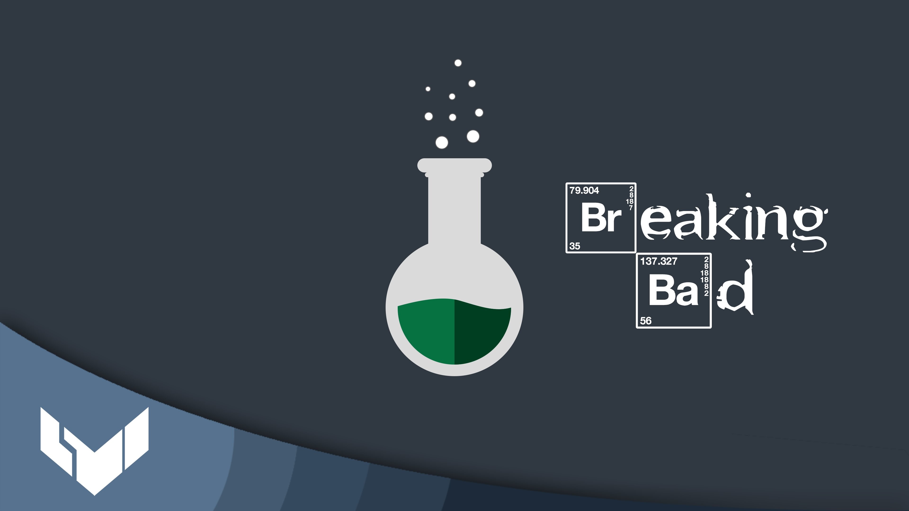 Breaking Bad, Logo, Beuta, Minimalista, 3840x2160, immagine di sfondo