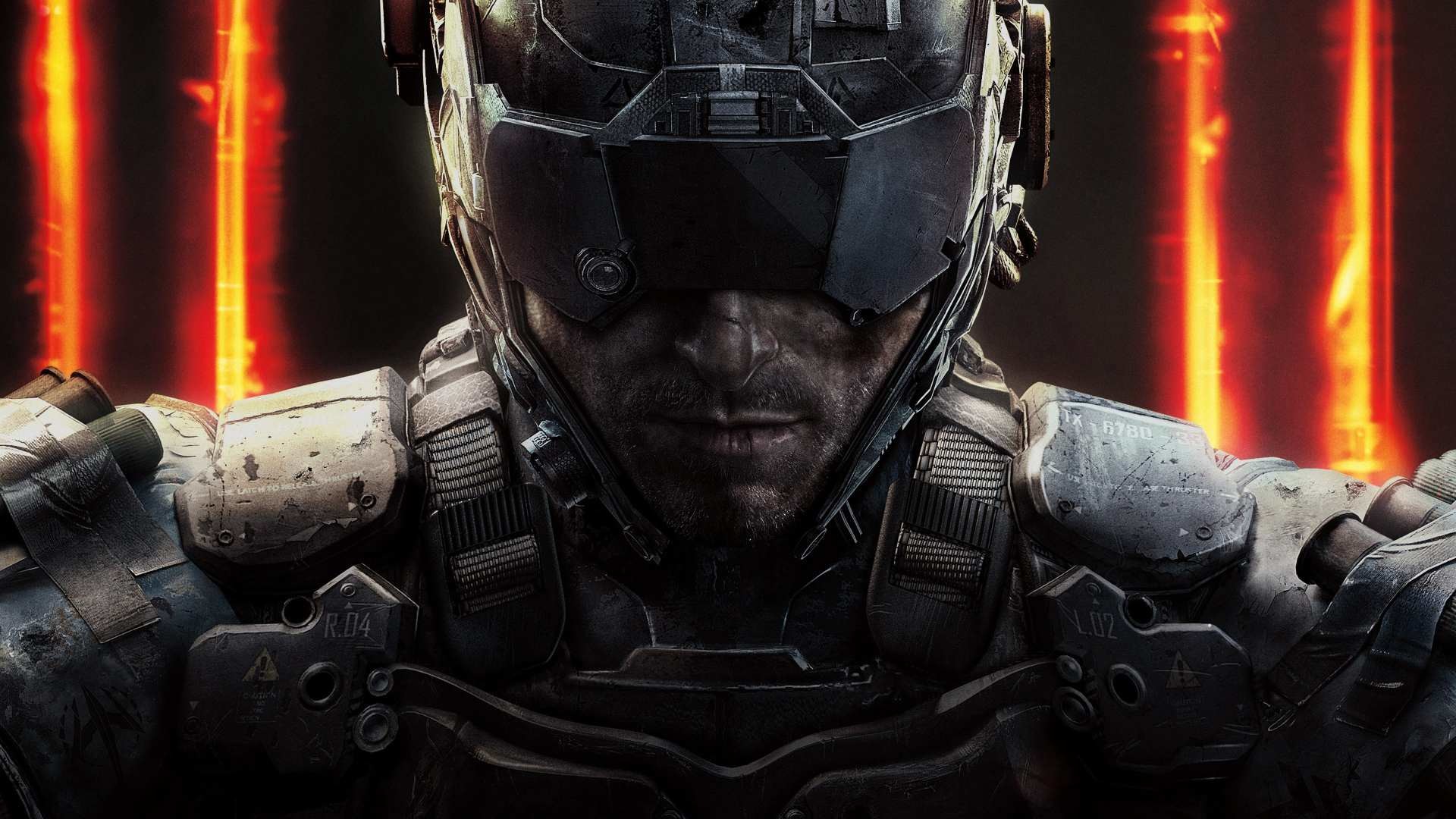 Call of Duty: Black Ops III, Soldato, Visore, Primo piano, Full HD, sfondo per PC e portatile