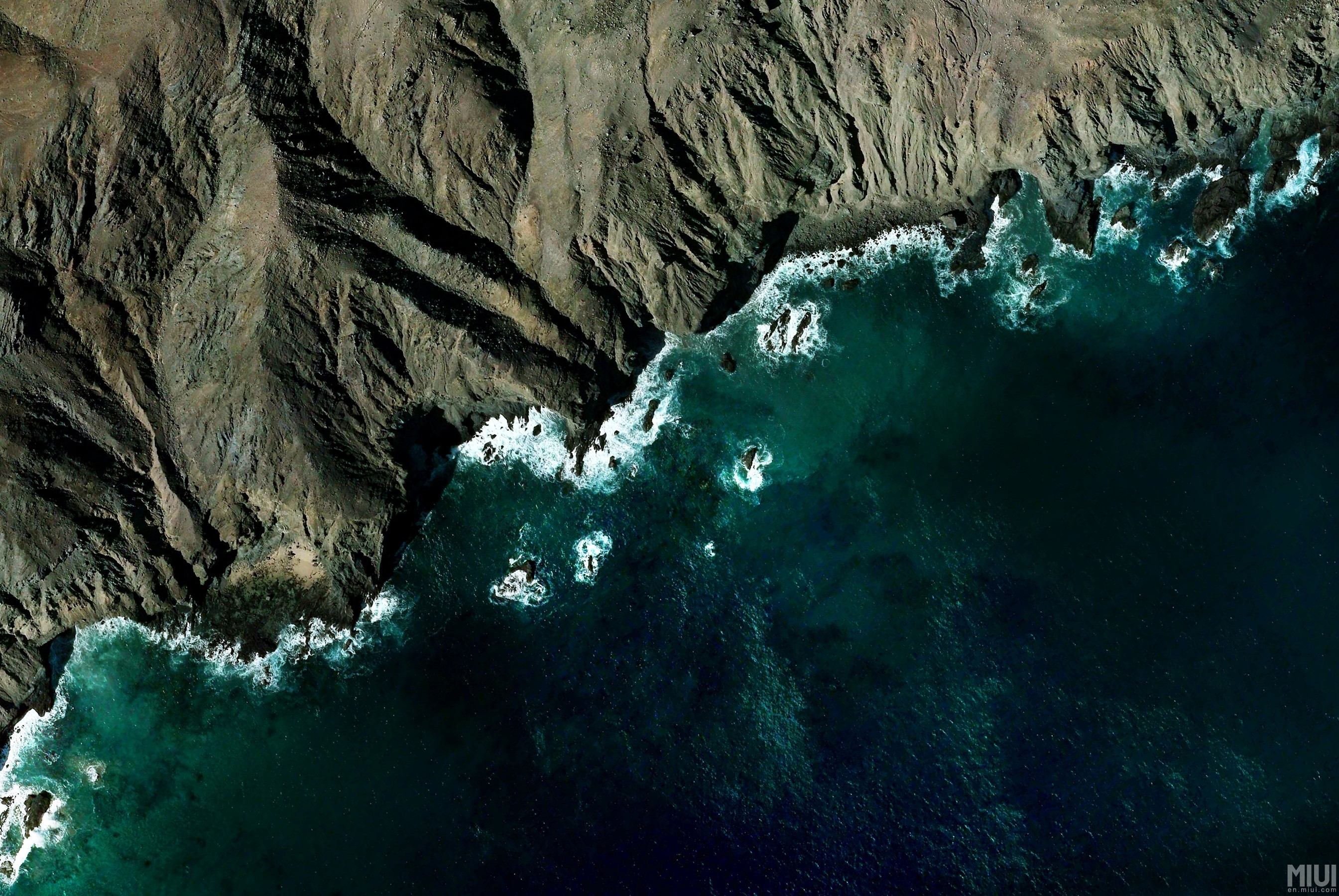 Google Pixel, Costa, Vista aerea, Onde, 2K, wallpaper per computer
