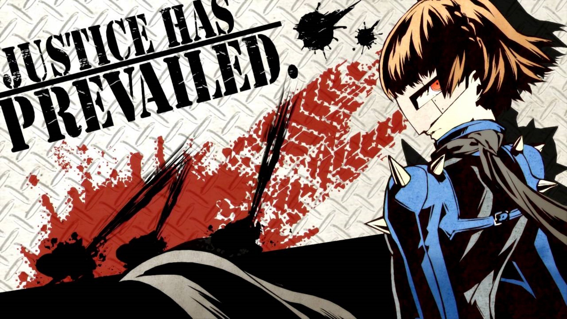 Goro Akechi, Justice Has Prevailed, Persona 5, Full HD, sfondo per PC