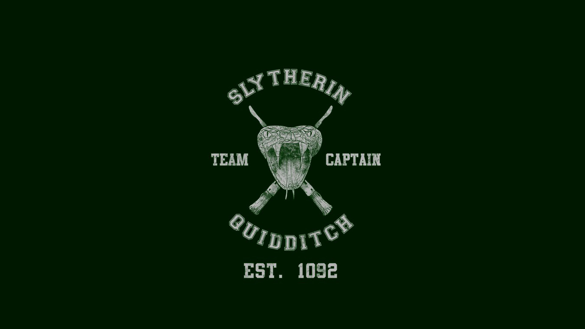 Harry Potter, Serpeverde, Quidditch, Capitano, Verde, 1920x1080, immagine di sfondo