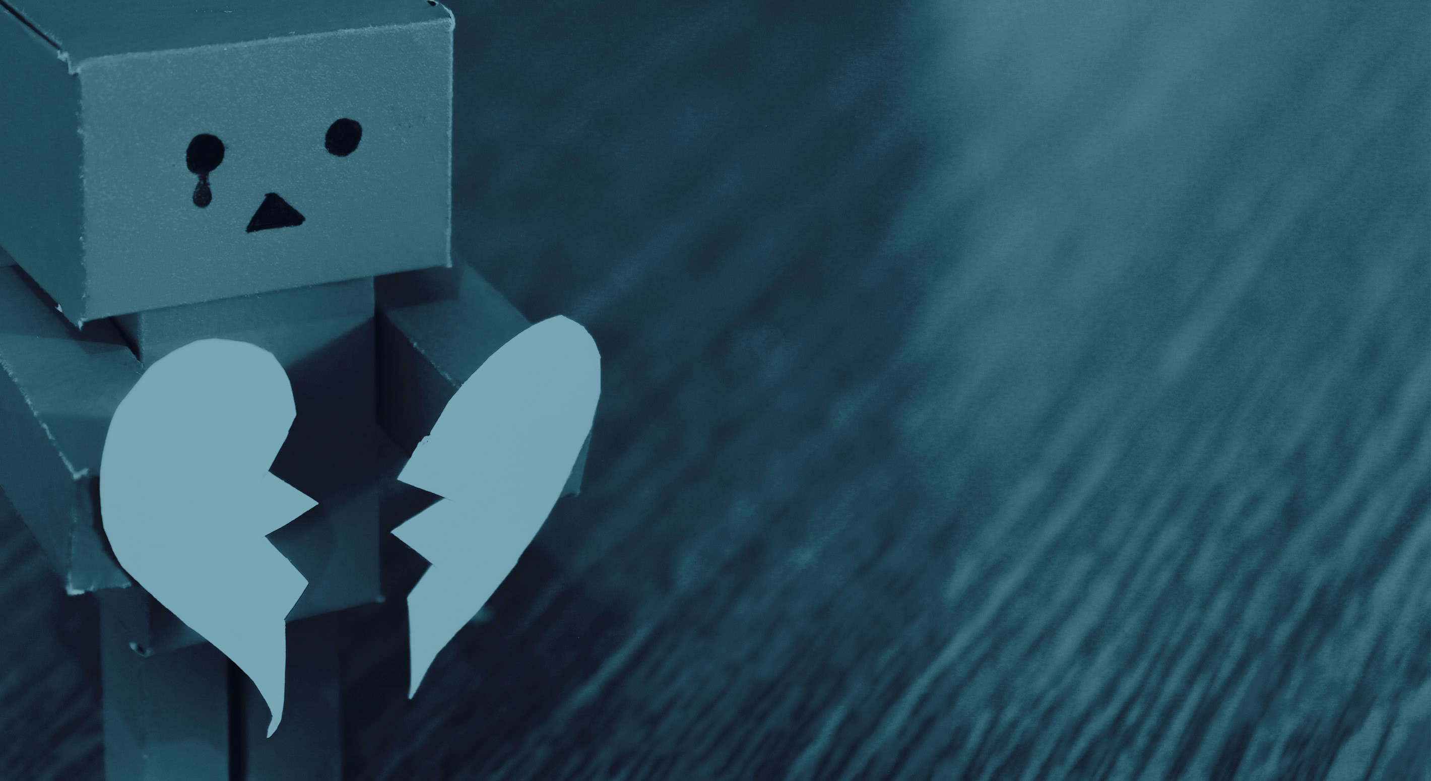 Danbo, Cuore spezzato, Tristezza, 2K, sfondo desktop