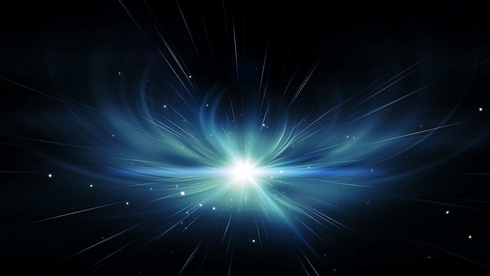 Esplosione di luce, Stella, Spazio, Full HD, sfondo Windows 11