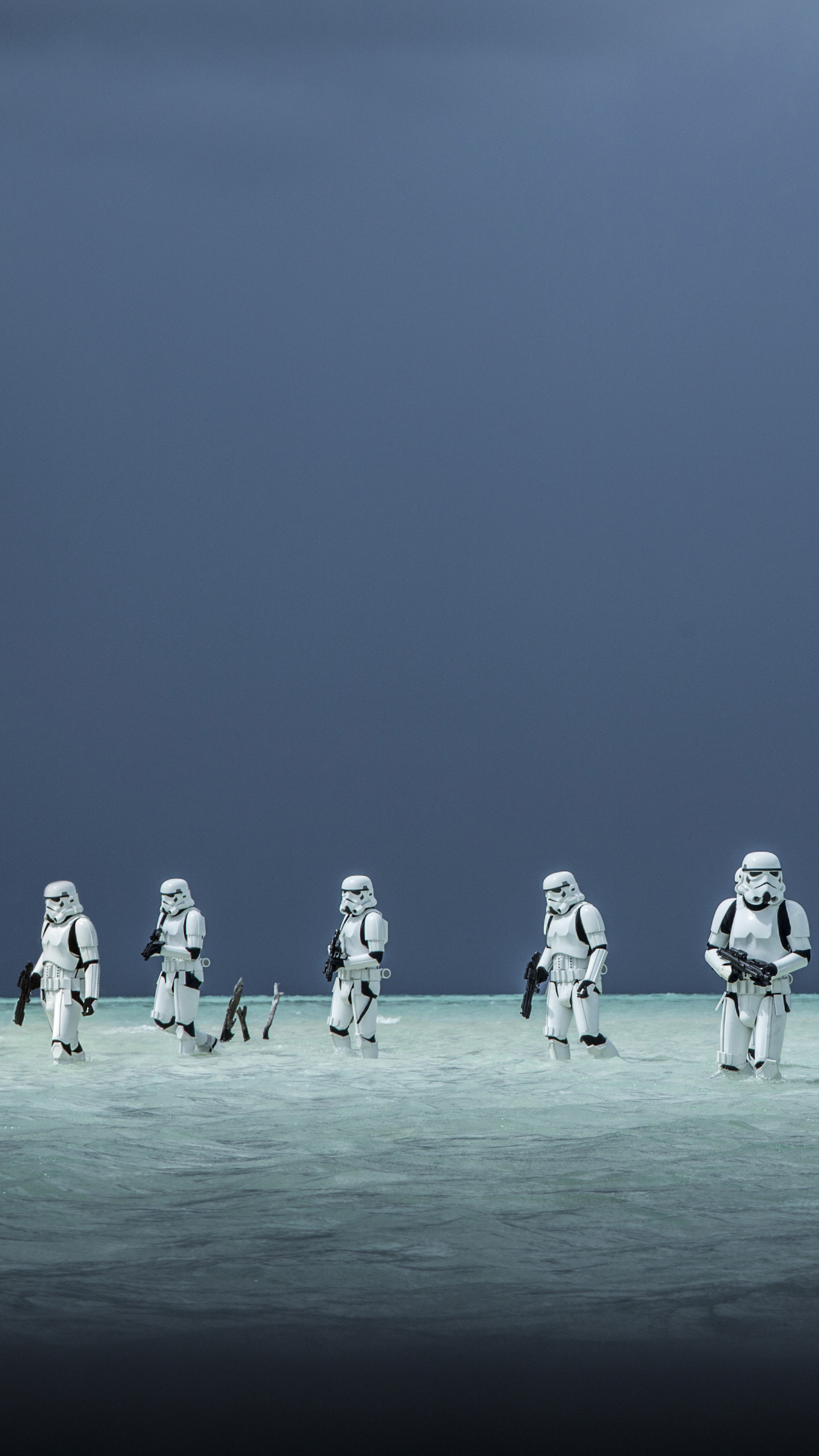 Rogue One: A Star Wars Story, Stormtrooper, Scarif, Minimalismo, schermata di blocco iPhone