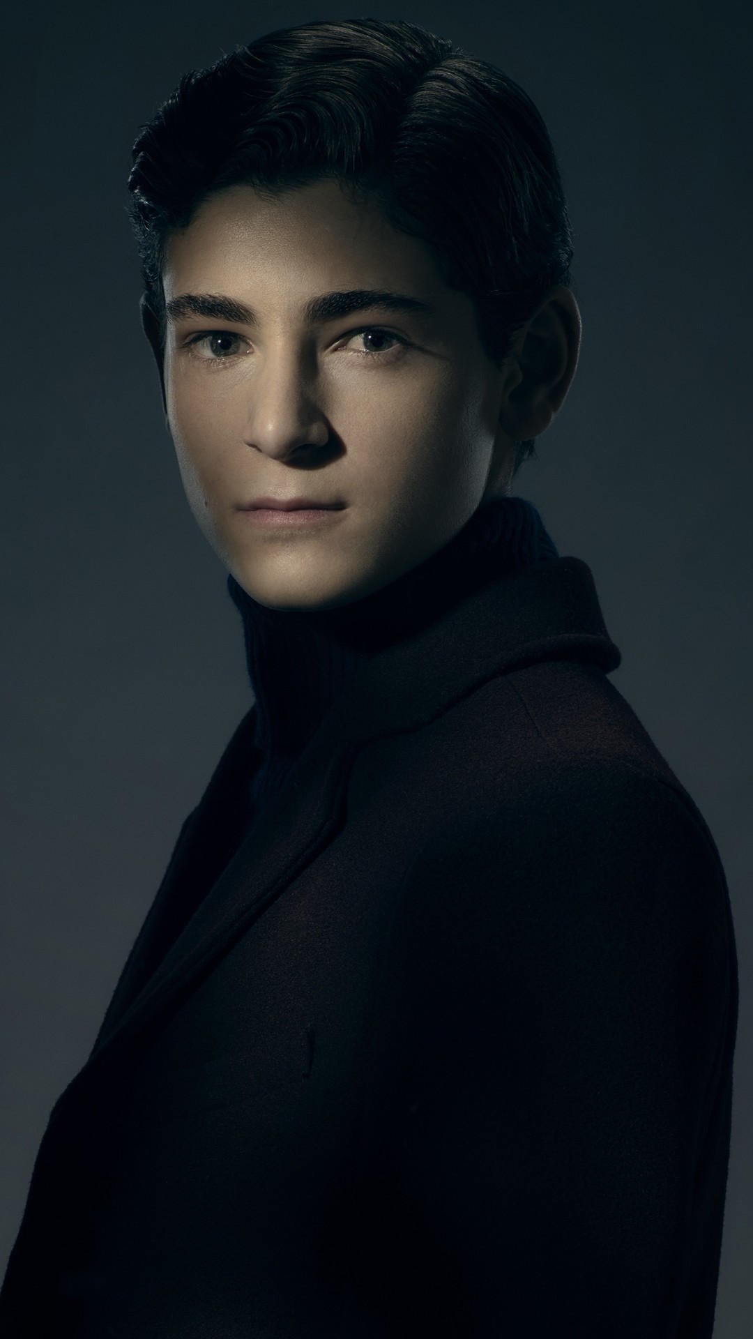 Gotham, Bruce Wayne, David Mazouz, Ritratto, Full HD, sfondo verticale per cellulare
