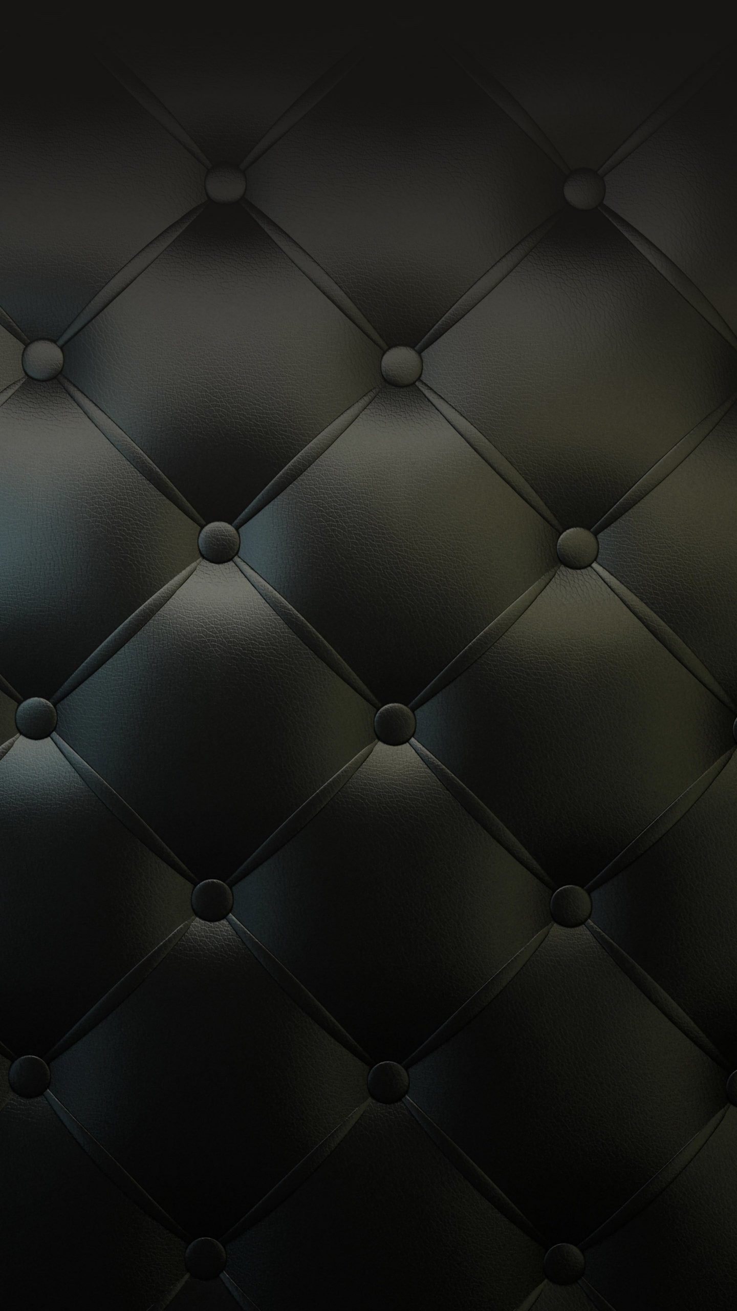 Capitonnè, Pelle nera, Texture, sfondo per Samsung Galaxy S6
