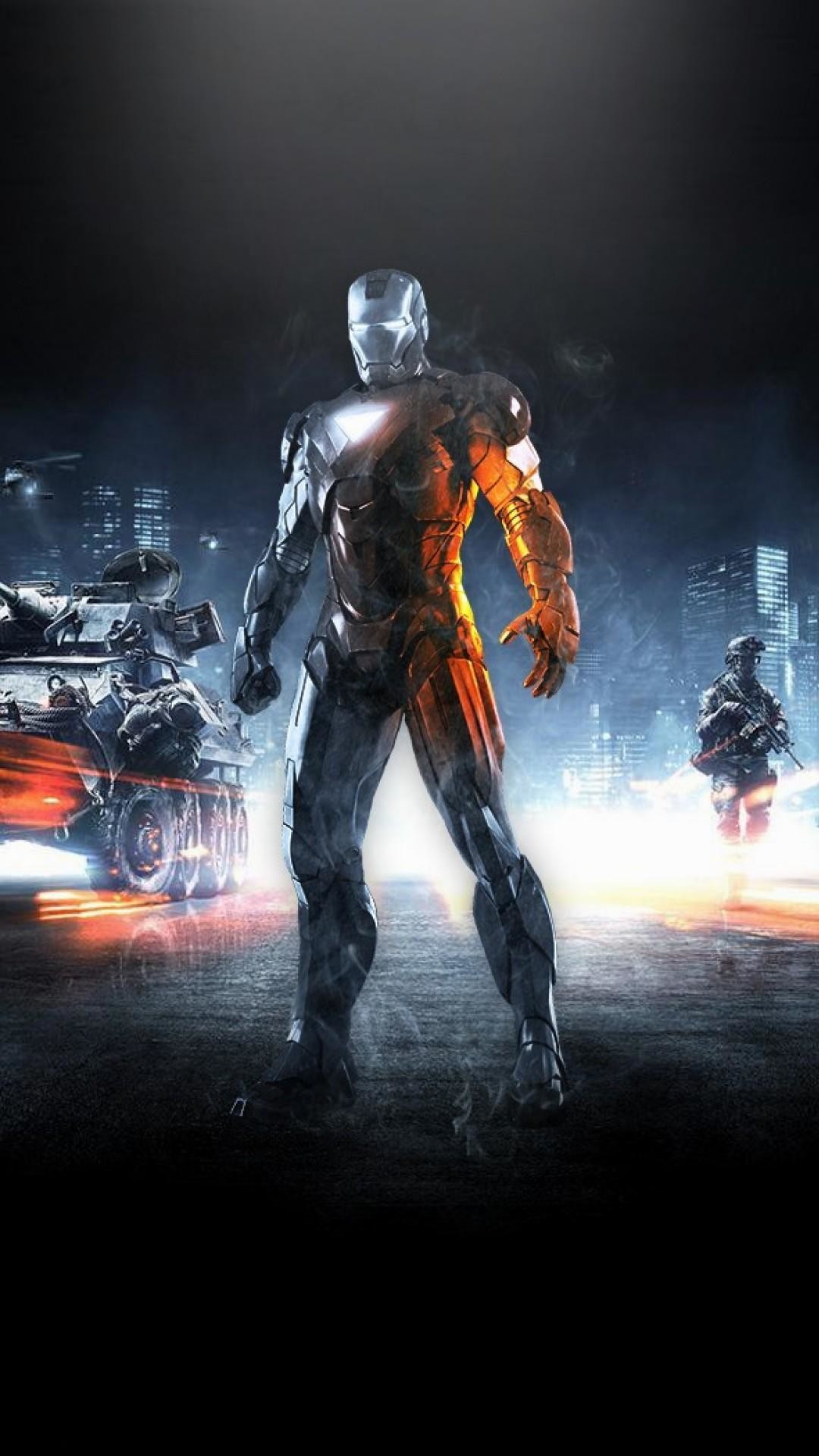 Iron Man, Armatura argento, Fan art, Esplosioni, wallpaper per iPhone e Android