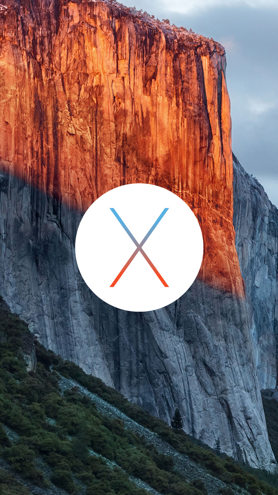 El Capitan, OS X El Capitan, Yosemite, Logo, Full HD, schermata di blocco iPhone