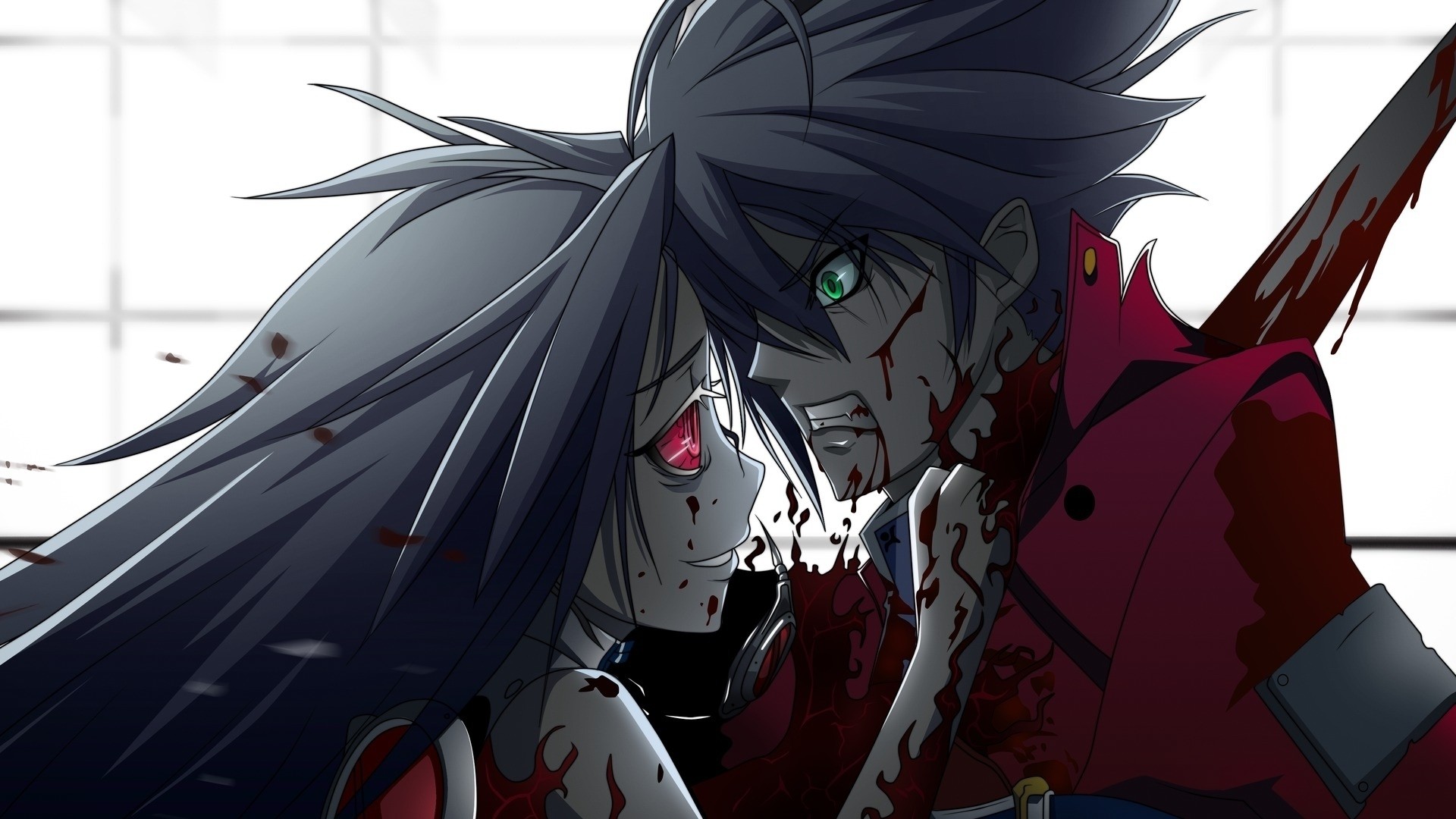 Sangue, Occhi rossi, Full HD, sfondo desktop