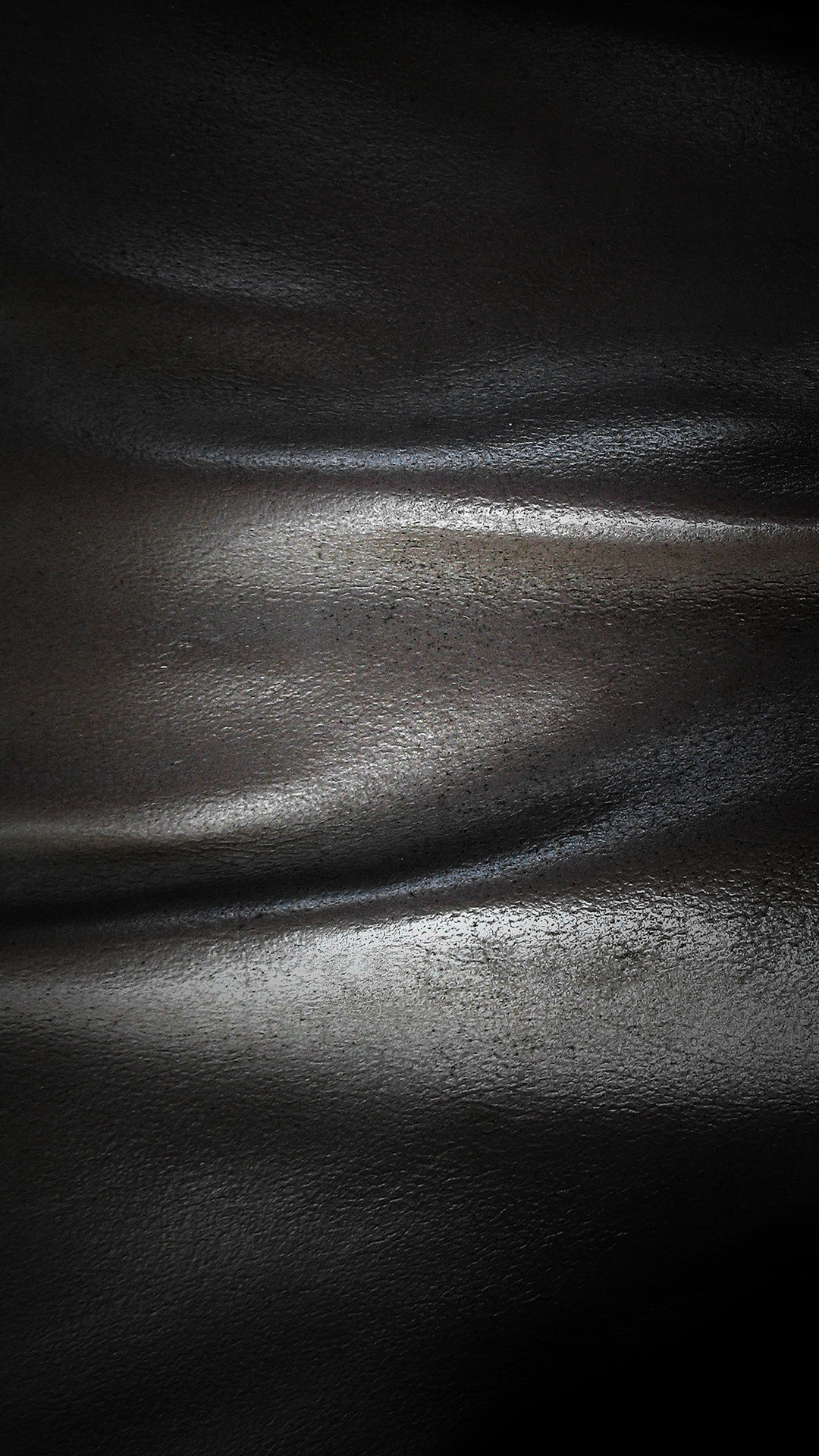 the Android Fresh black leather wallpaper, Full HD, sfondo verticale per cellulare