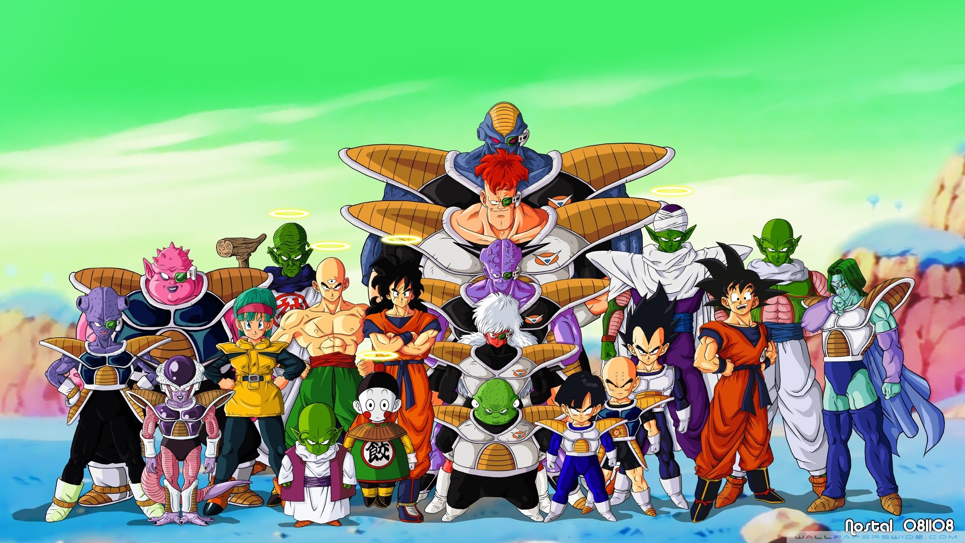 Forze Speciali Ginew, Freezer, Dragon Ball Z, Namecciani, Goku, 1920x1080, sfondo per PC