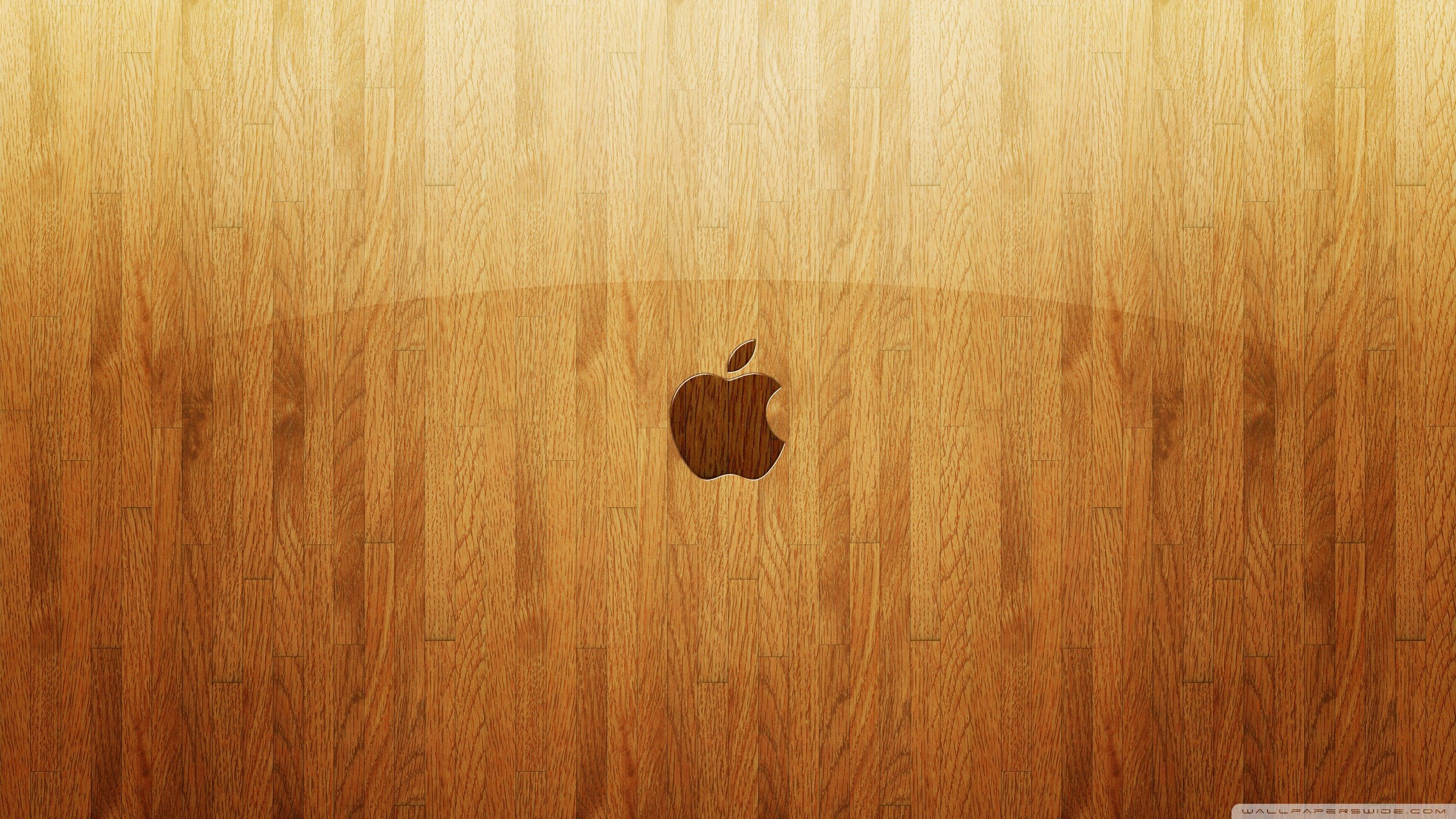 Apple, Logo, Legno, 2K, sfondo Mac