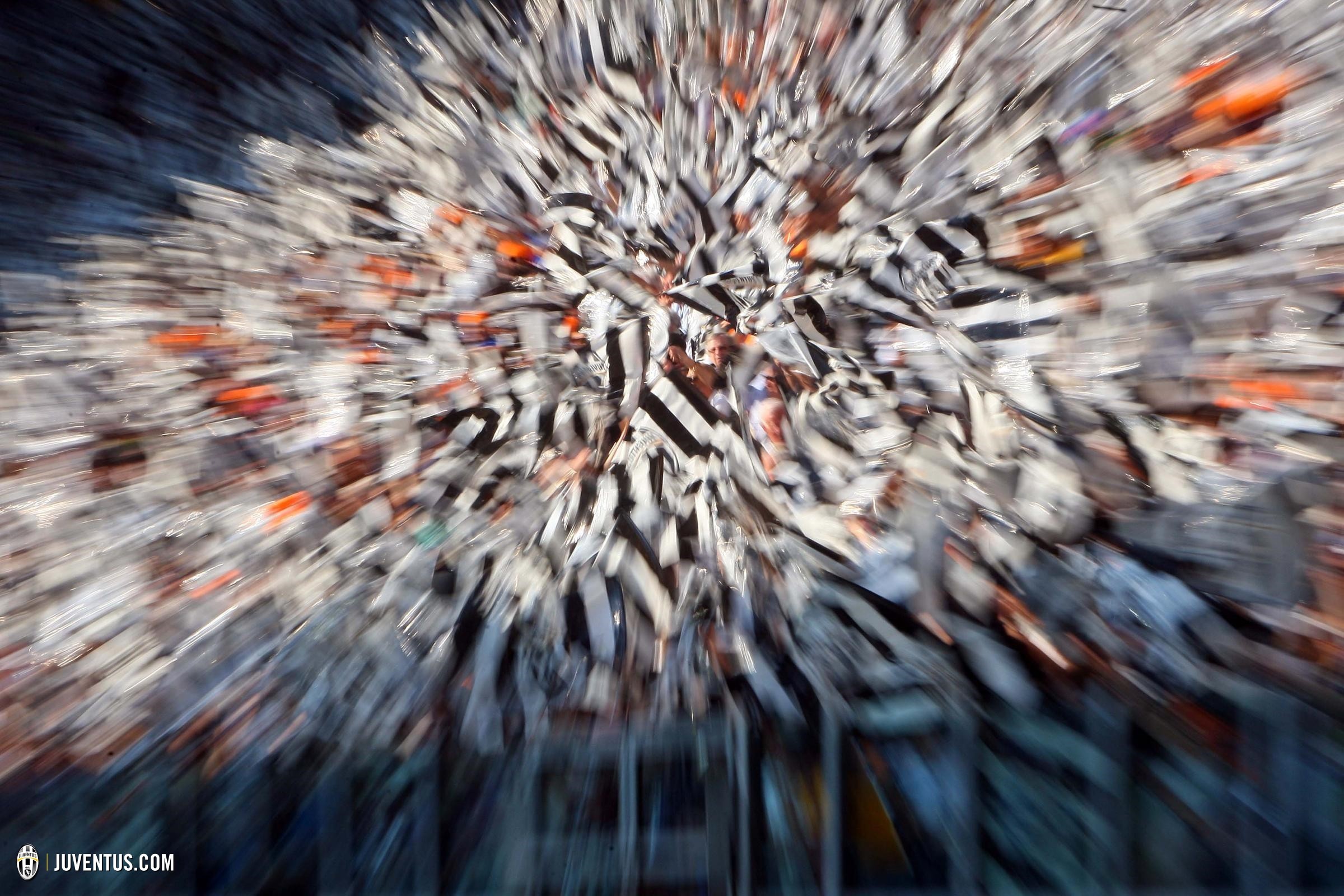 Juventus Stadium, Tifosi, Effetto zoom, Full HD, sfondo per portatile