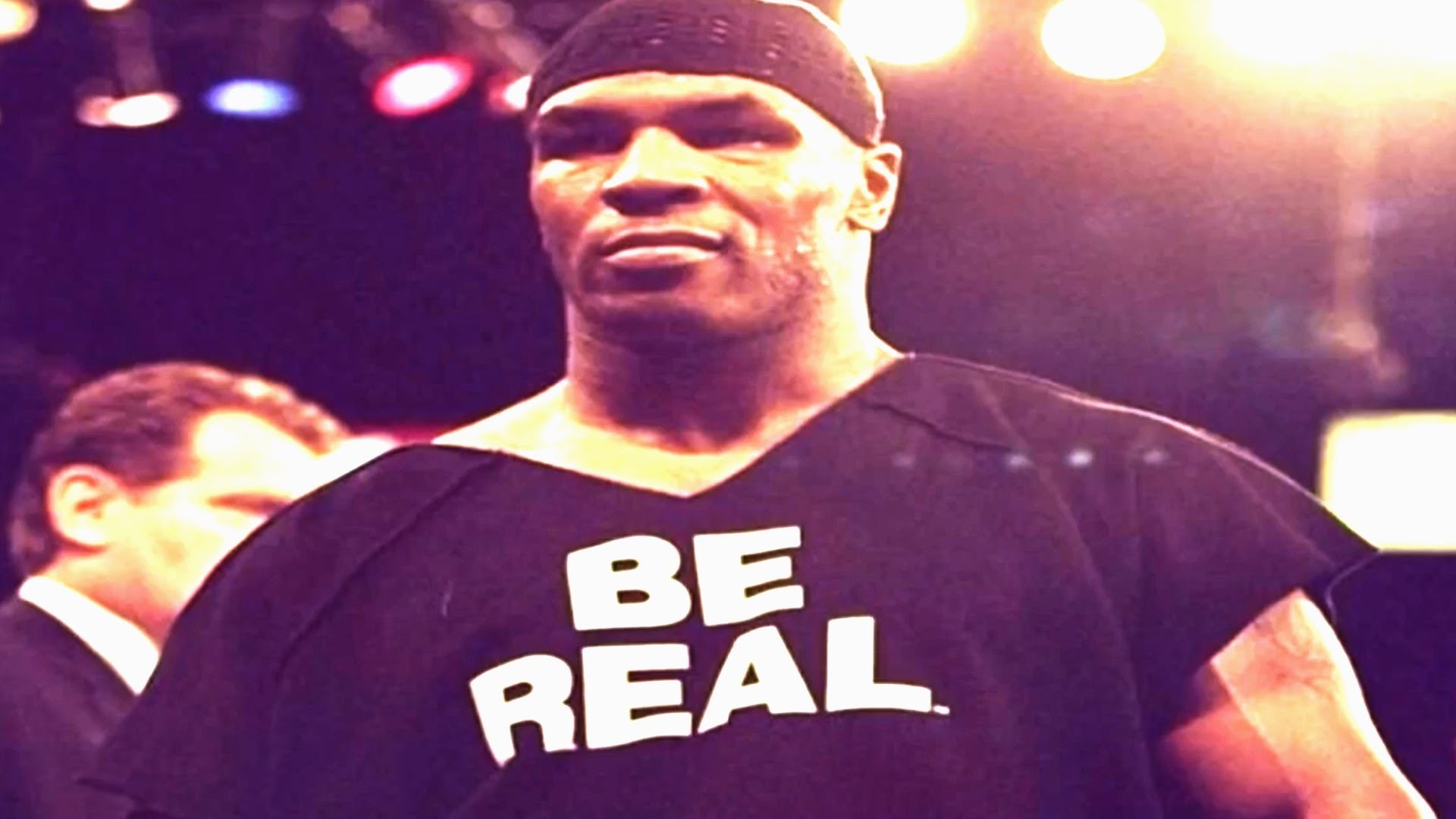 Mike Tyson, Be Real, Maglietta, Bandana, Arena, 1920x1080, sfondo per PC
