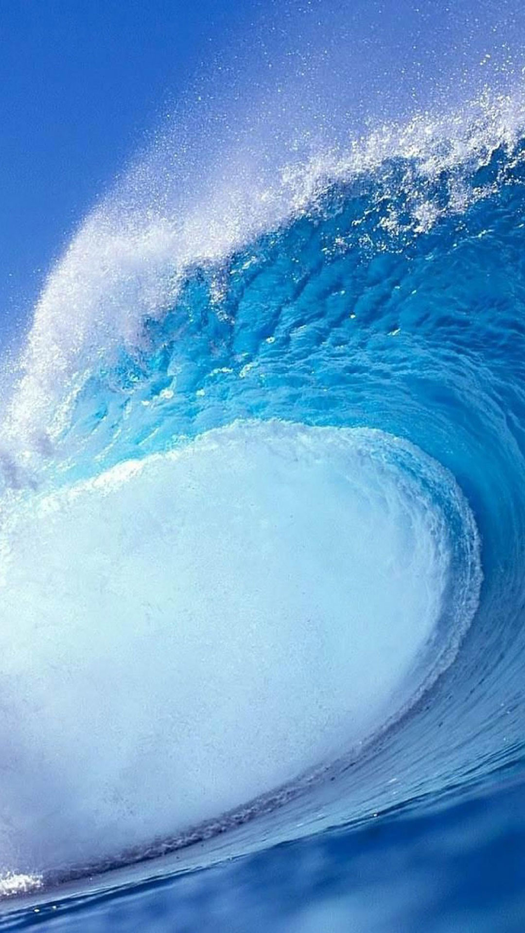 Onda, Oceano, Surf, Blu, sfondo iPhone 6 verticale