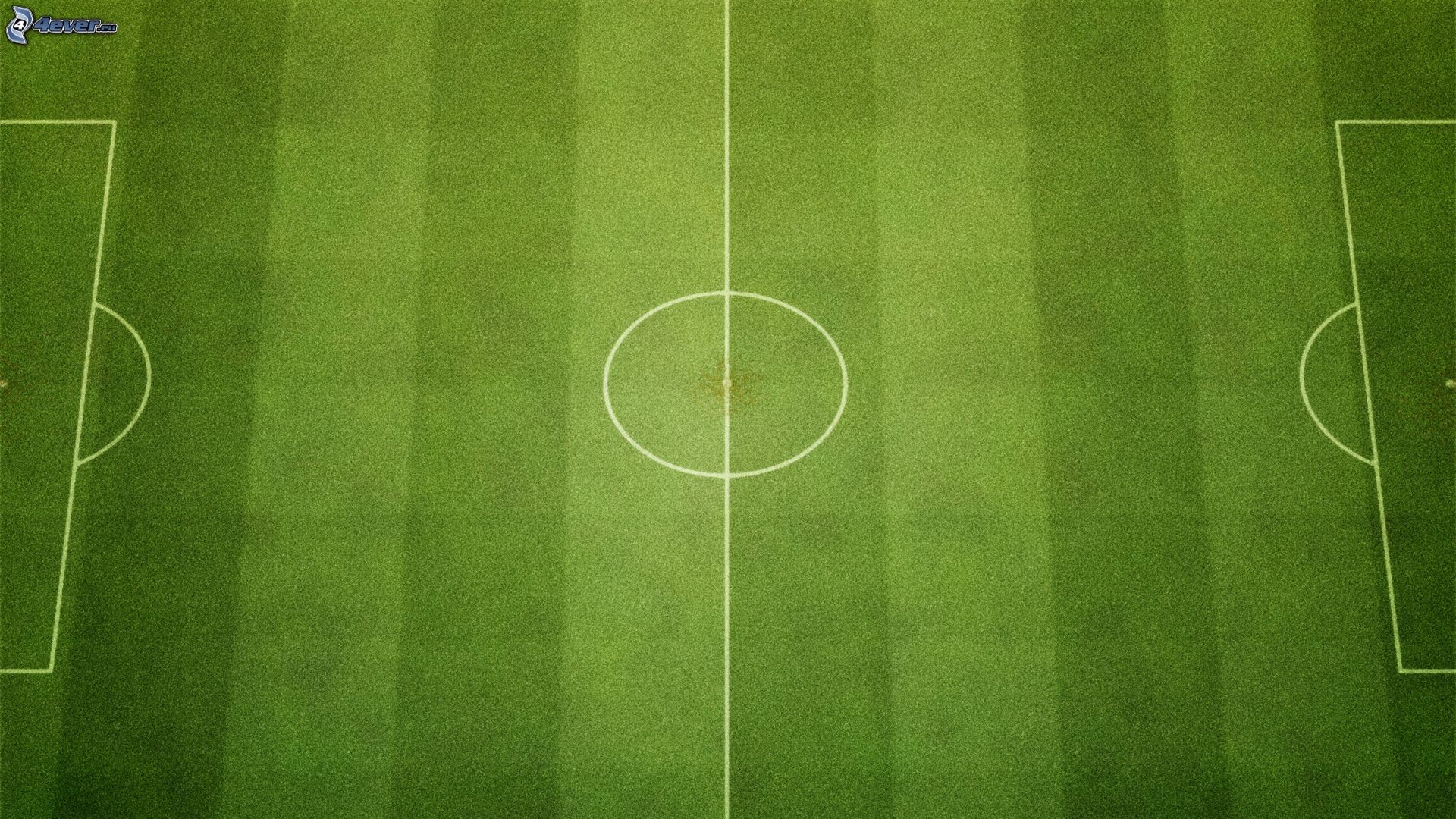 Campo da calcio, Vista dall'alto, Erba, 16:9 Full HD, sfondo widescreen