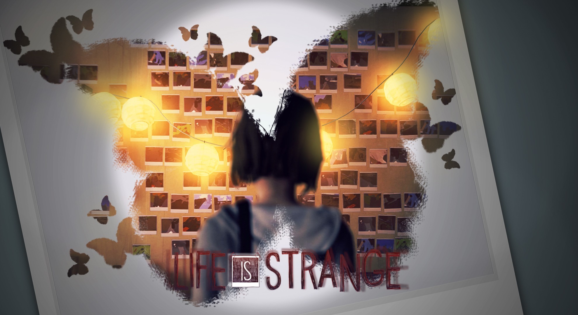 Life is Strange, Max Caulfield, Farfalle, Polaroid, Full HD, sfondo per PC e portatile