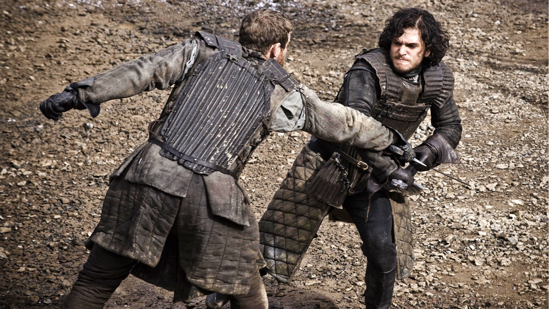 Jon Snow, Kit Harington, Il Trono di Spade, Duello, Addestramento, sfondo desktop 1080p