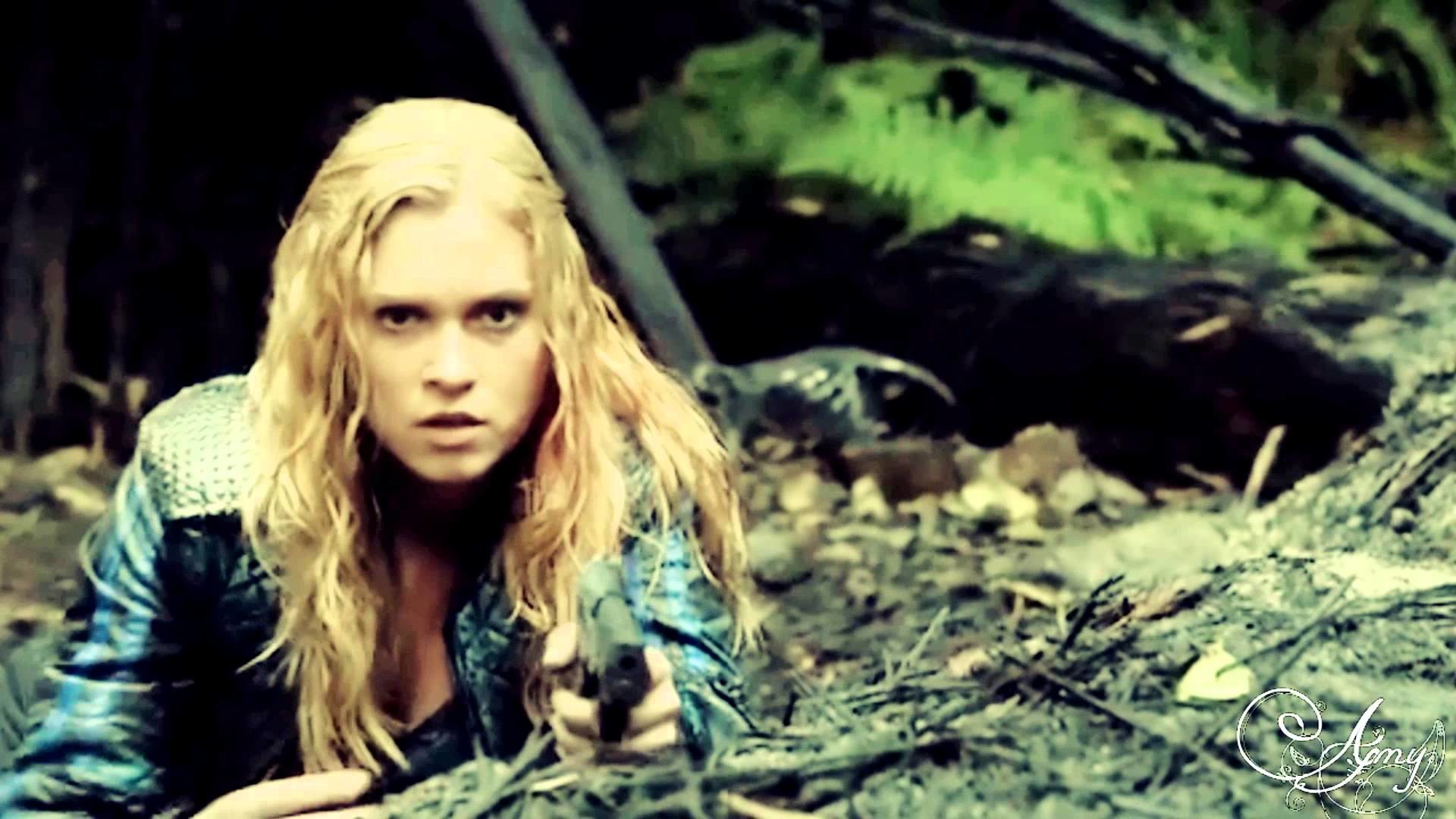 Eliza Taylor, Clarke Griffin, The 100, Foresta, Full HD 1080p, sfondo desktop