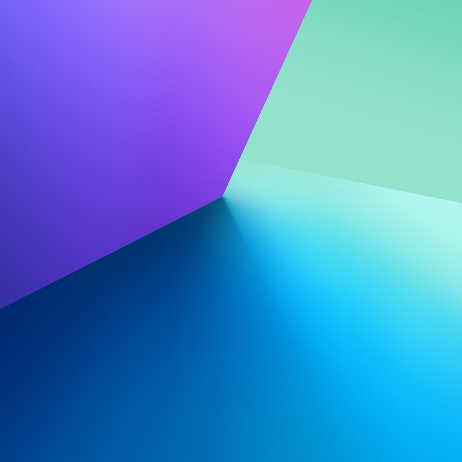 Geometrico, Viola, Turchese, Astratto, sfondo per Galaxy S8