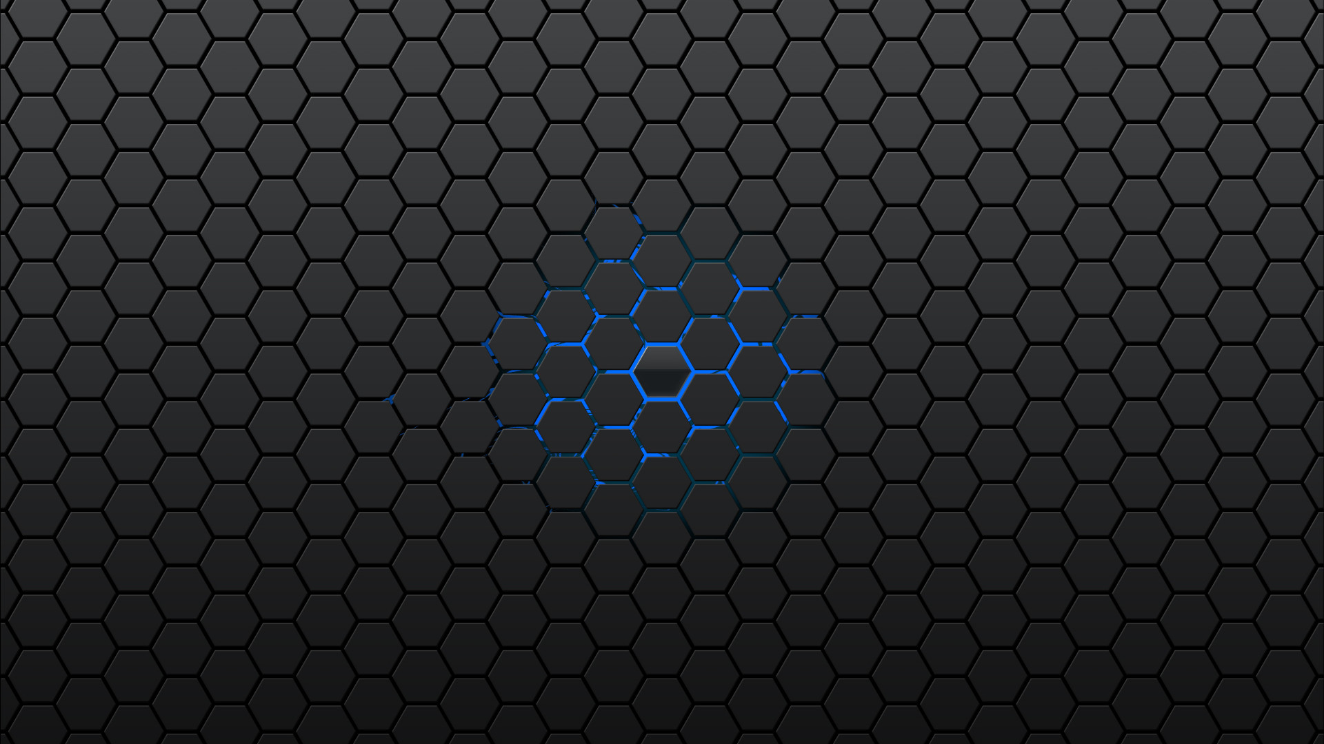 Esagoni, Texture, Blu, Grigio scuro, Full HD, sfondo desktop