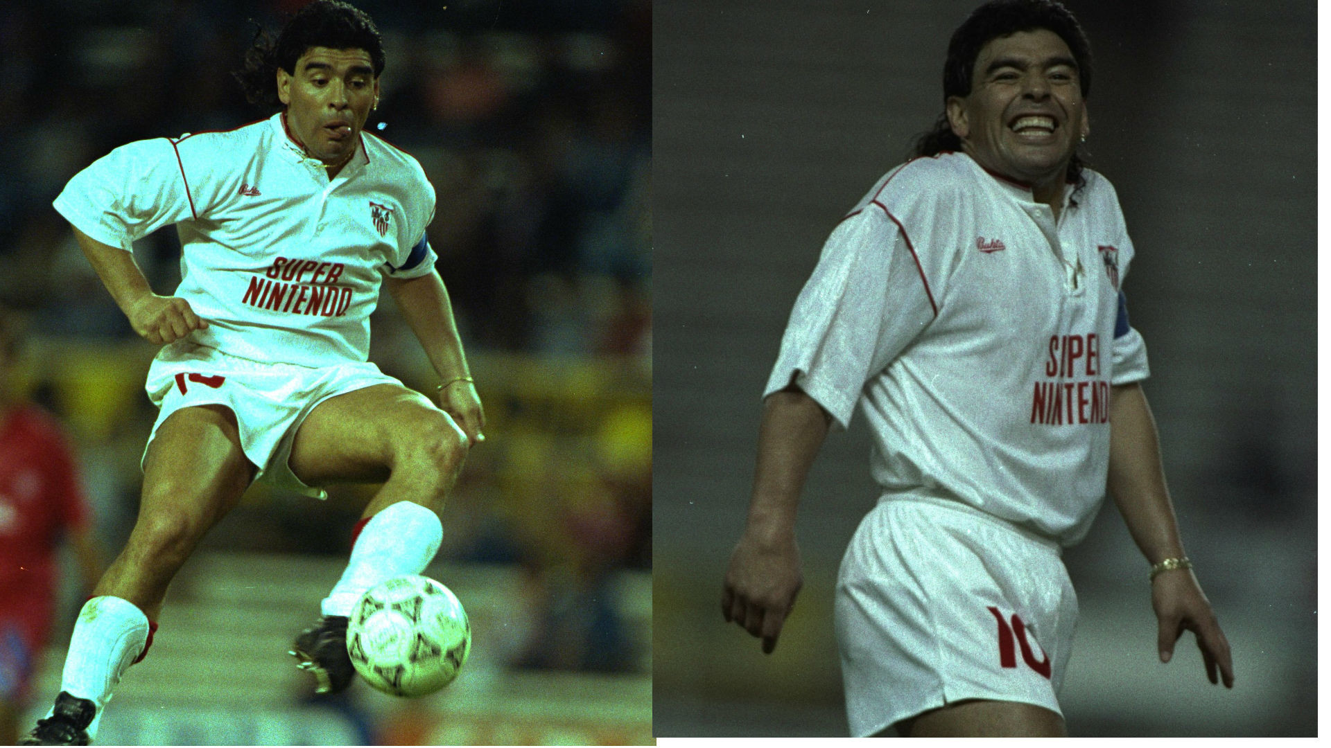 Diego Armando Maradona, PES, Videogioco, Maglia bianca, Full HD, sfondo per PC e portatile