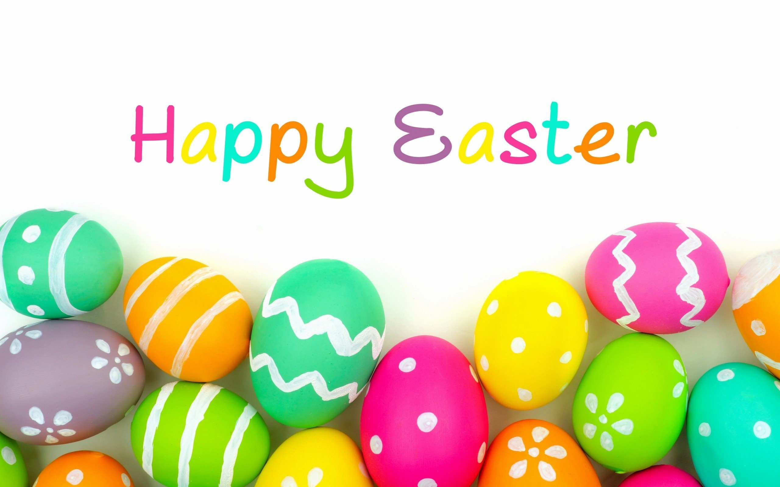 Buona Pasqua, Uova di Pasqua, Uova decorate, Pasqua, Colori pastello, Sfondo bianco, wallpaper 2K