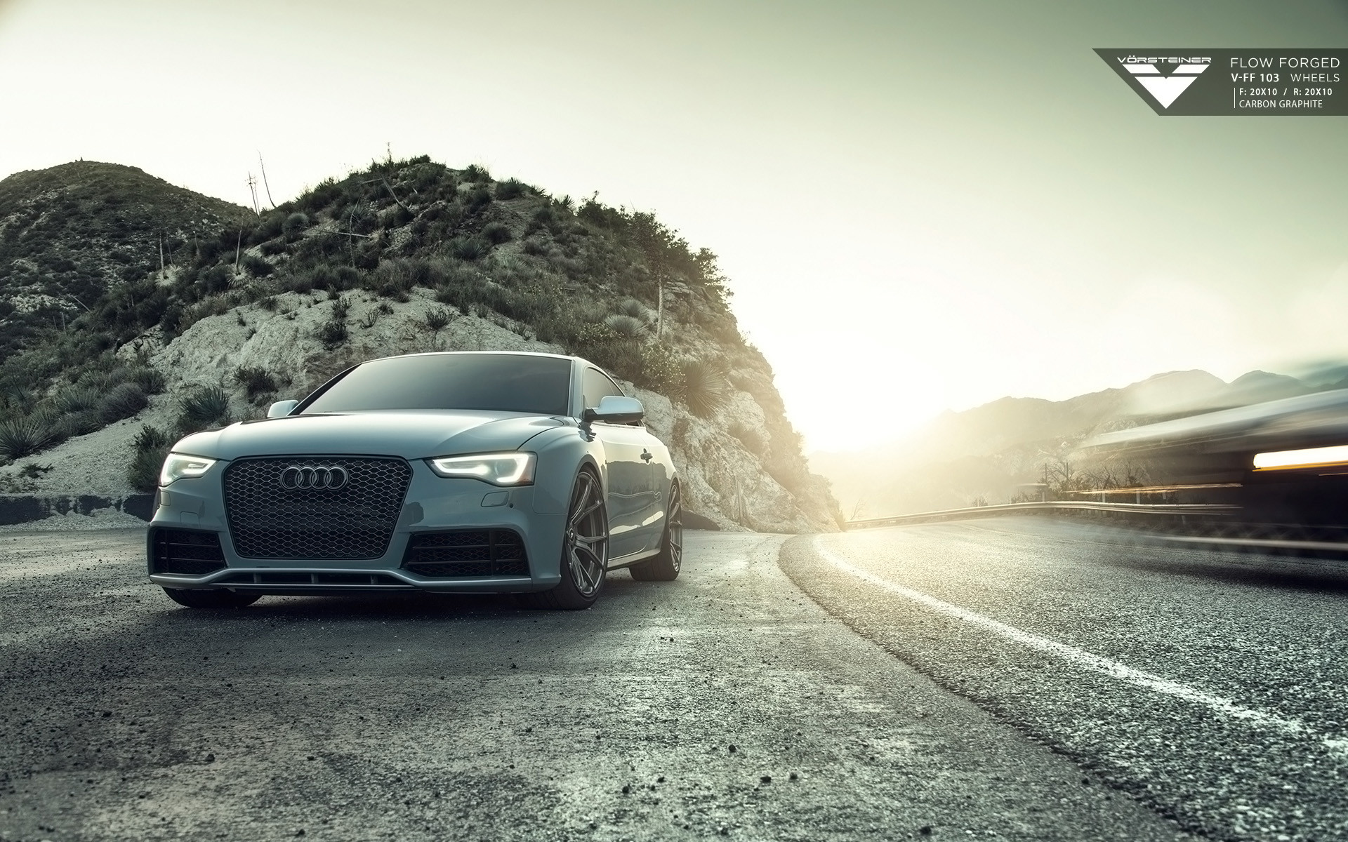Audi RS 5, Audi, Strada, Montagne, 16:10 Full HD, sfondo widescreen