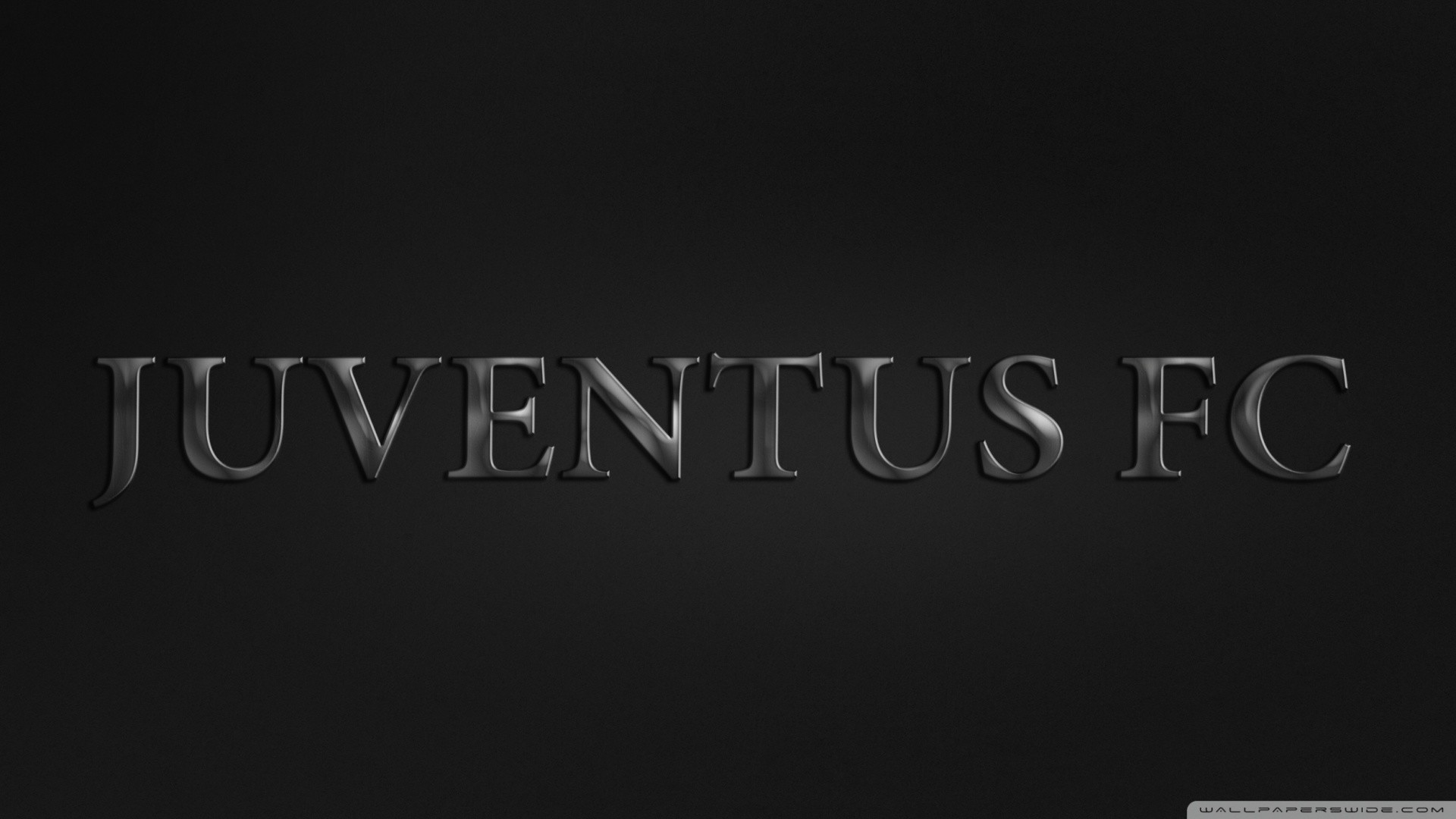 Juventus, Juventus FC, Tipografia, Sfondo nero, Full HD, wallpaper per portatile