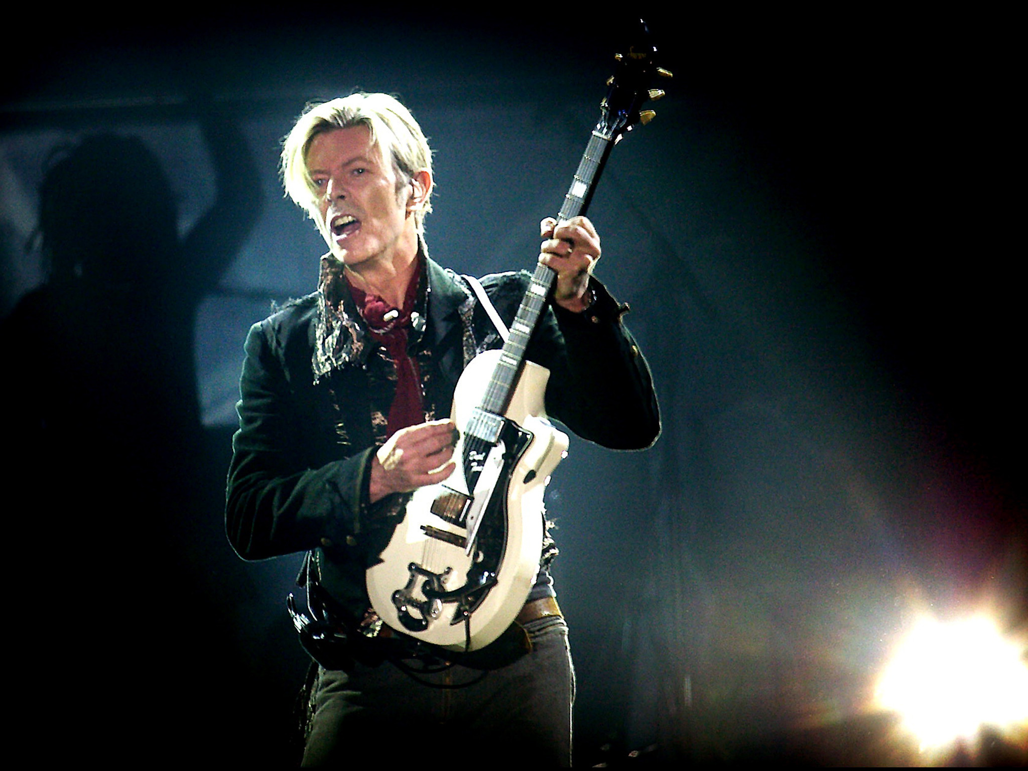 David Bowie, Concerto, Chitarra, Palco, sfondo per iPad e tablet