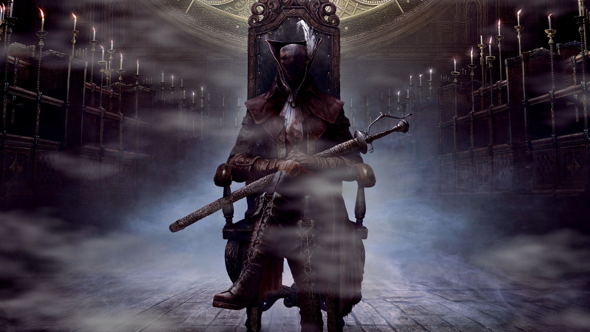 Lady Maria, Torre dell'orologio, Bloodborne, Trono, Full HD, sfondo per PC