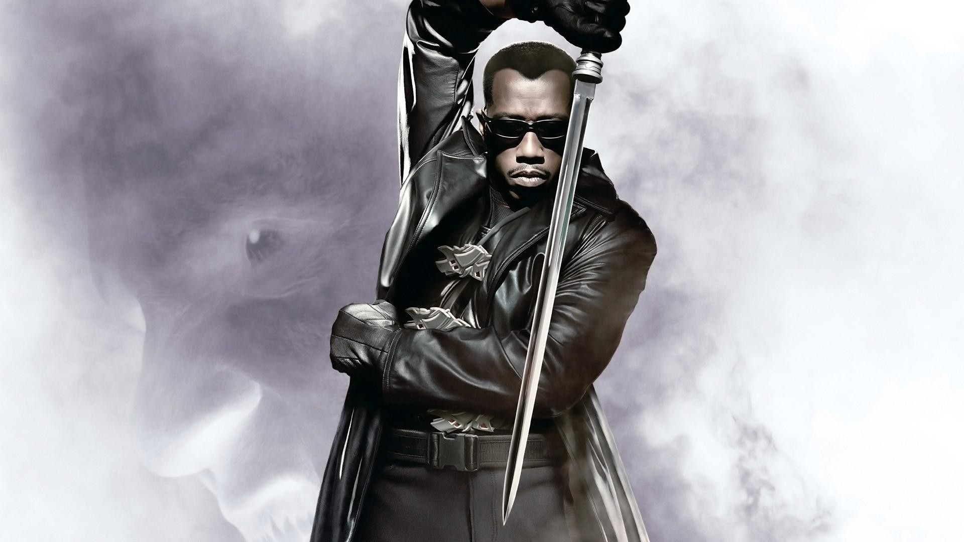 Blade, Wesley Snipes, Marvel, Spada, 1920x1080, immagine di sfondo
