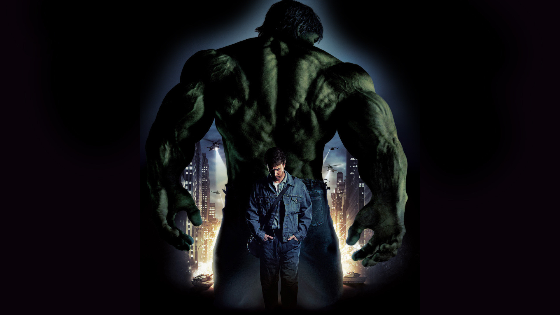 Hulk, Bruce Banner, Edward Norton, L'incredibile Hulk, Poster, Full HD, sfondo per PC e portatile