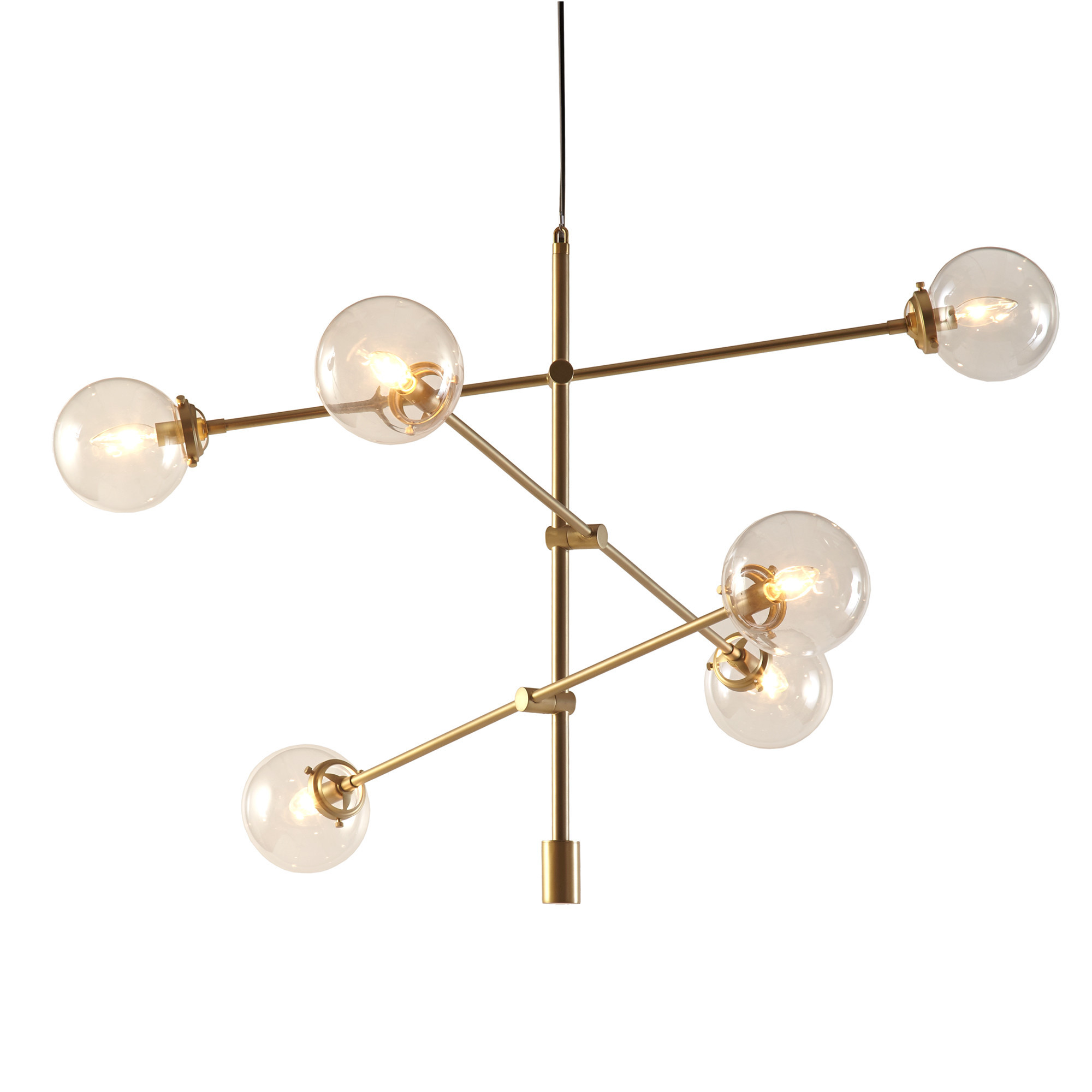 Lampadario, Design, Sfondo bianco, Full HD, schermata di blocco iPad