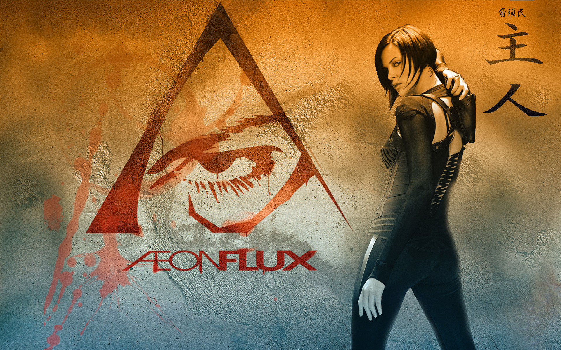 Æon Flux, Charlize Theron, Locandina, Full HD, sfondo desktop