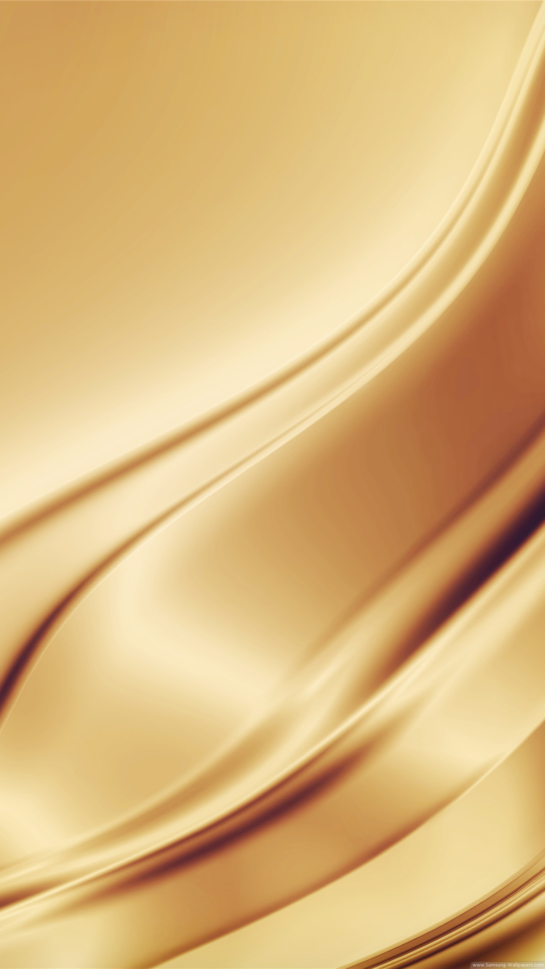 Seta dorata, Onde, Oro, Astratto, Full HD, sfondo per iPhone e Android