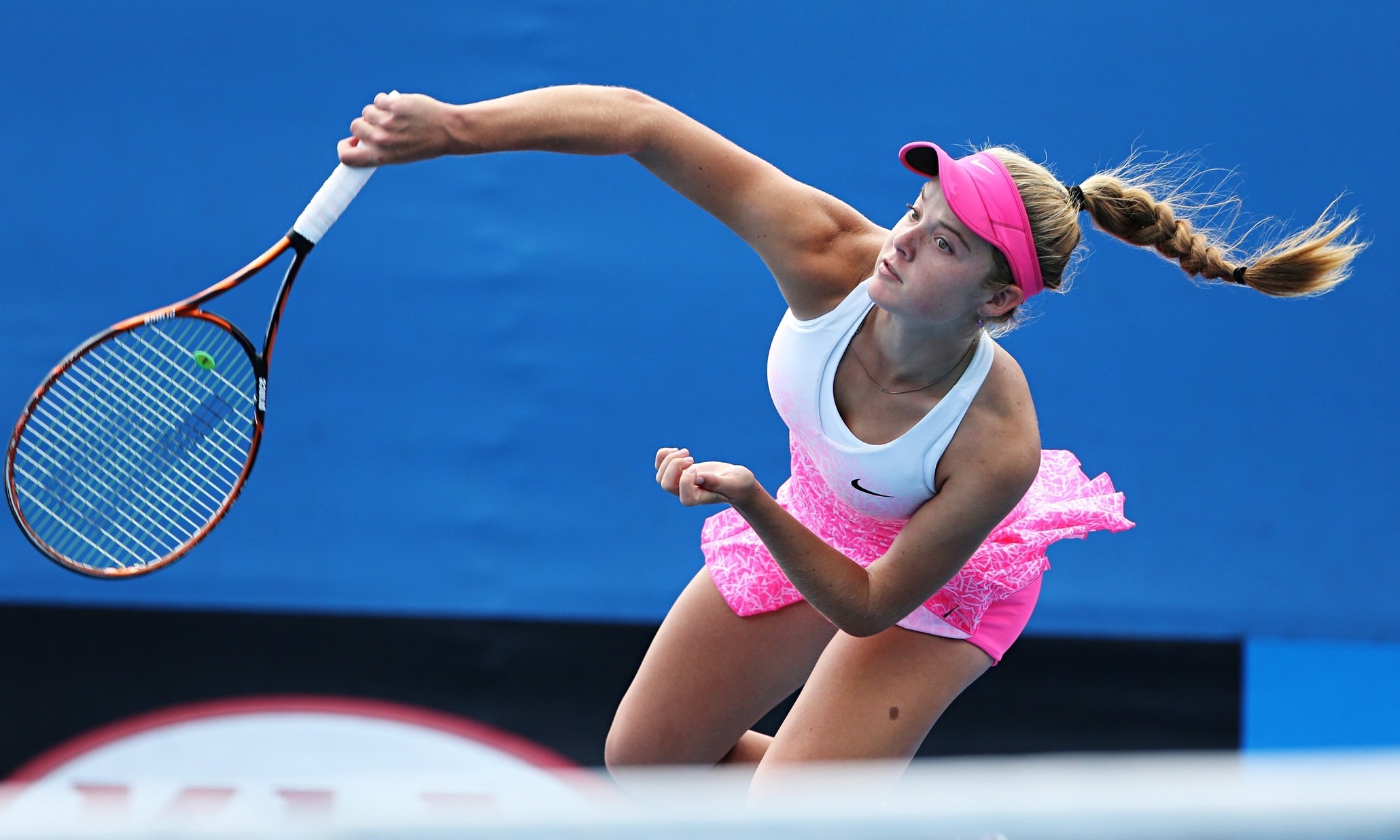 Eugenie Bouchard, Tennista, Servizio, Full HD, sfondo desktop