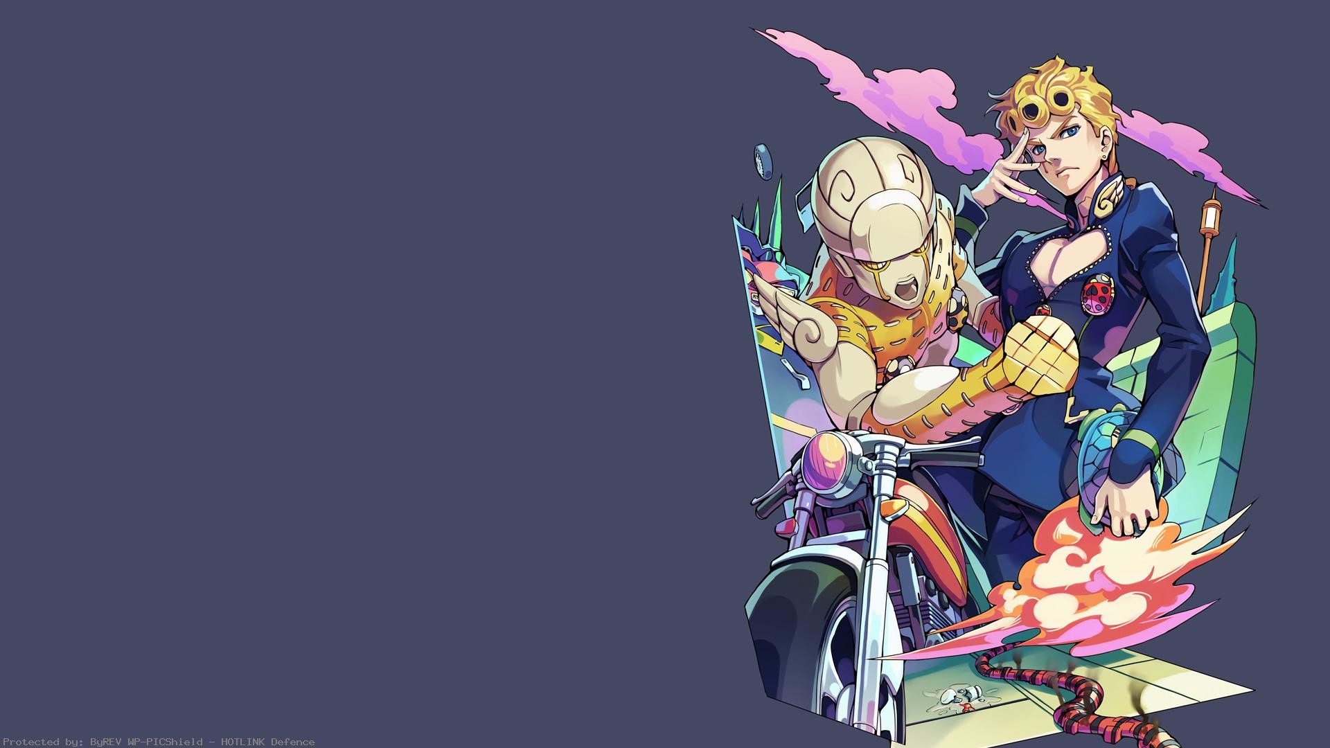 Le bizzarre avventure di JoJo, Vento Aureo, Giorno Giovanna, Gold Experience, Moto, immagine di sfondo