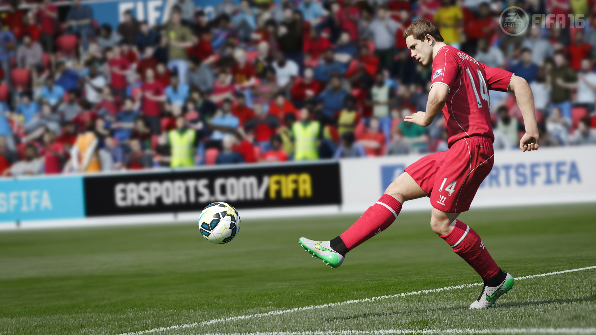 FIFA 16, Calcio d'angolo, Gameplay, Stadio, Full HD, sfondo per portatile