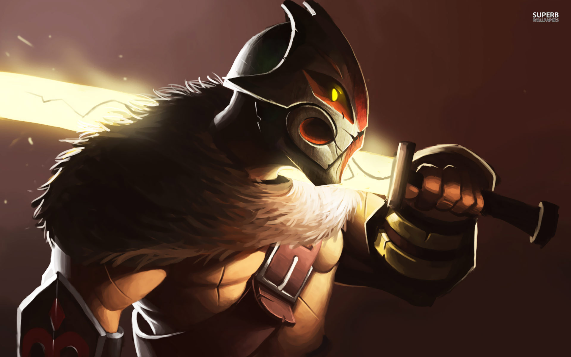 Juggernaut, Dota 2, Spada, Pelliccia, 1920x1200, immagine di sfondo