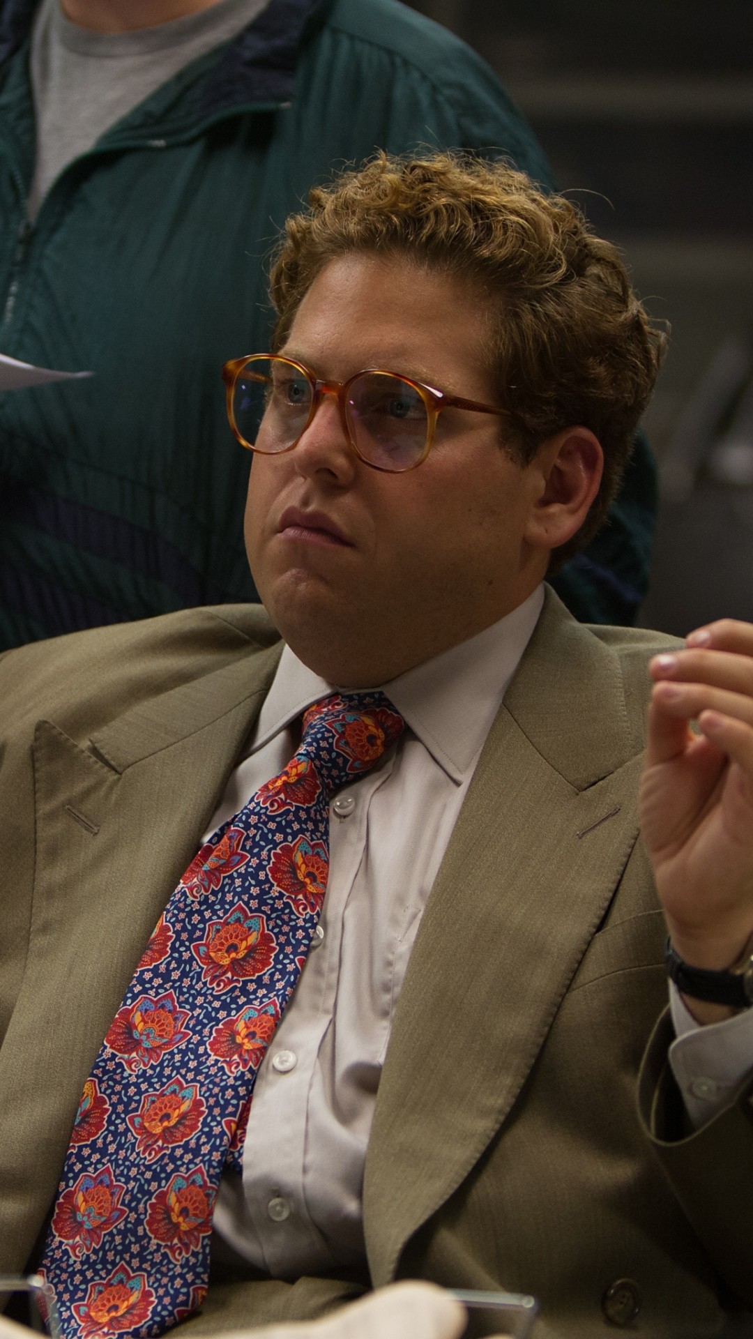 Jonah Hill, Donnie Azoff, The Wolf of Wall Street, Occhiali, 1080x1920, schermata di blocco iPhone