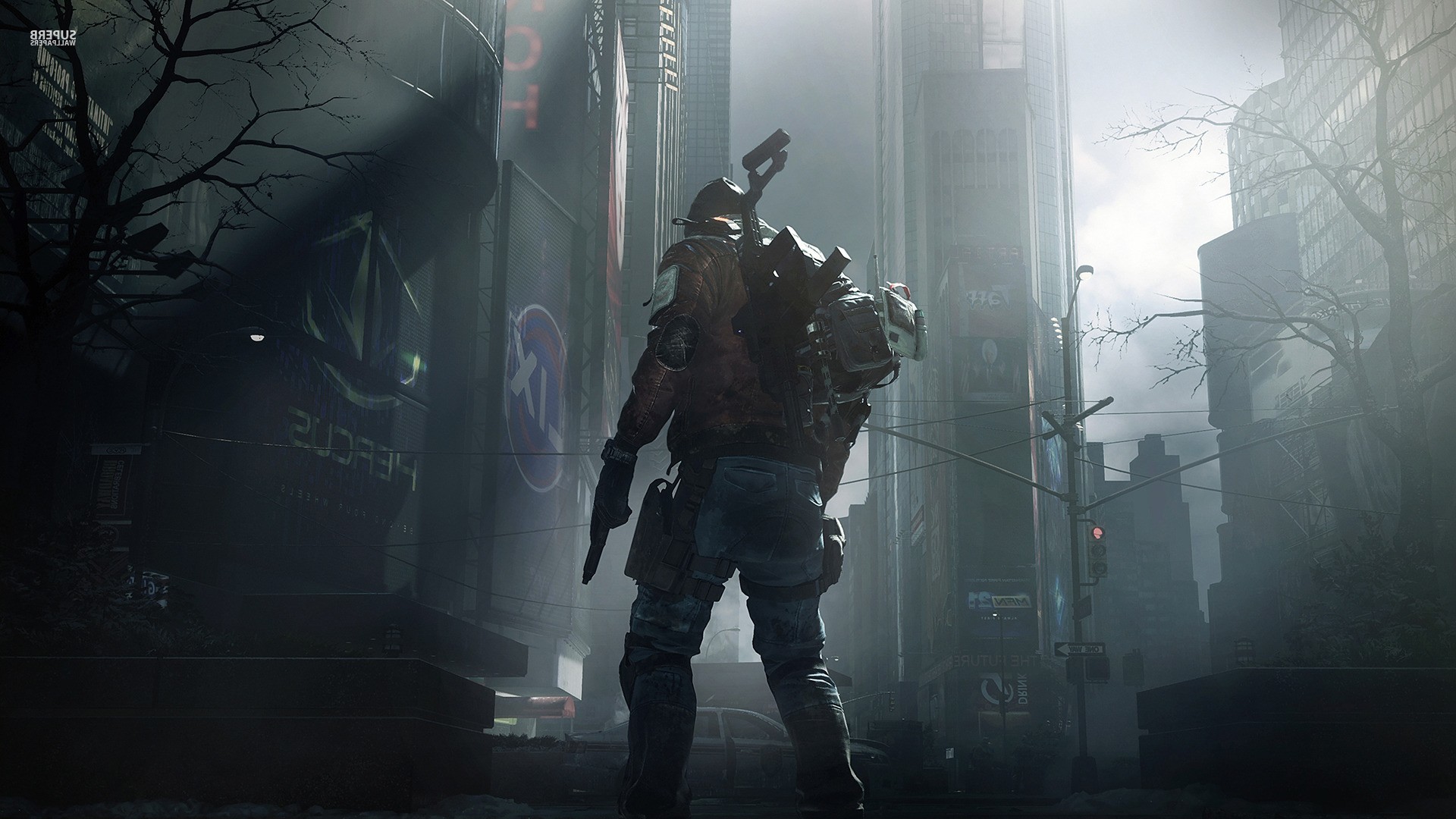 Tom Clancy's The Division, Agente, Nebbia, Città, 1920x1080, sfondo per PC