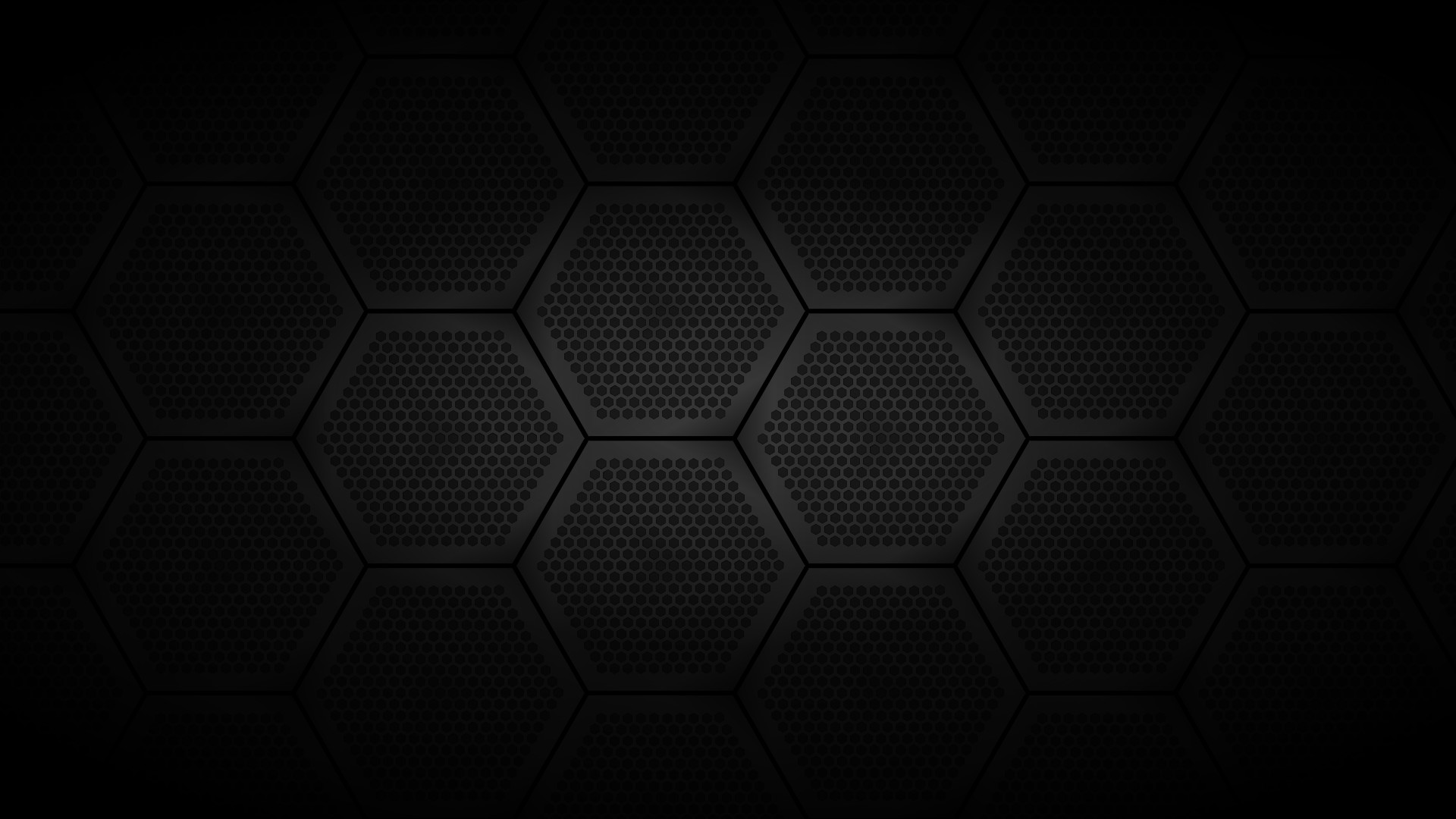 Esagoni, Fibra di carbonio, Nero, Texture, 1920x1080, immagine di sfondo