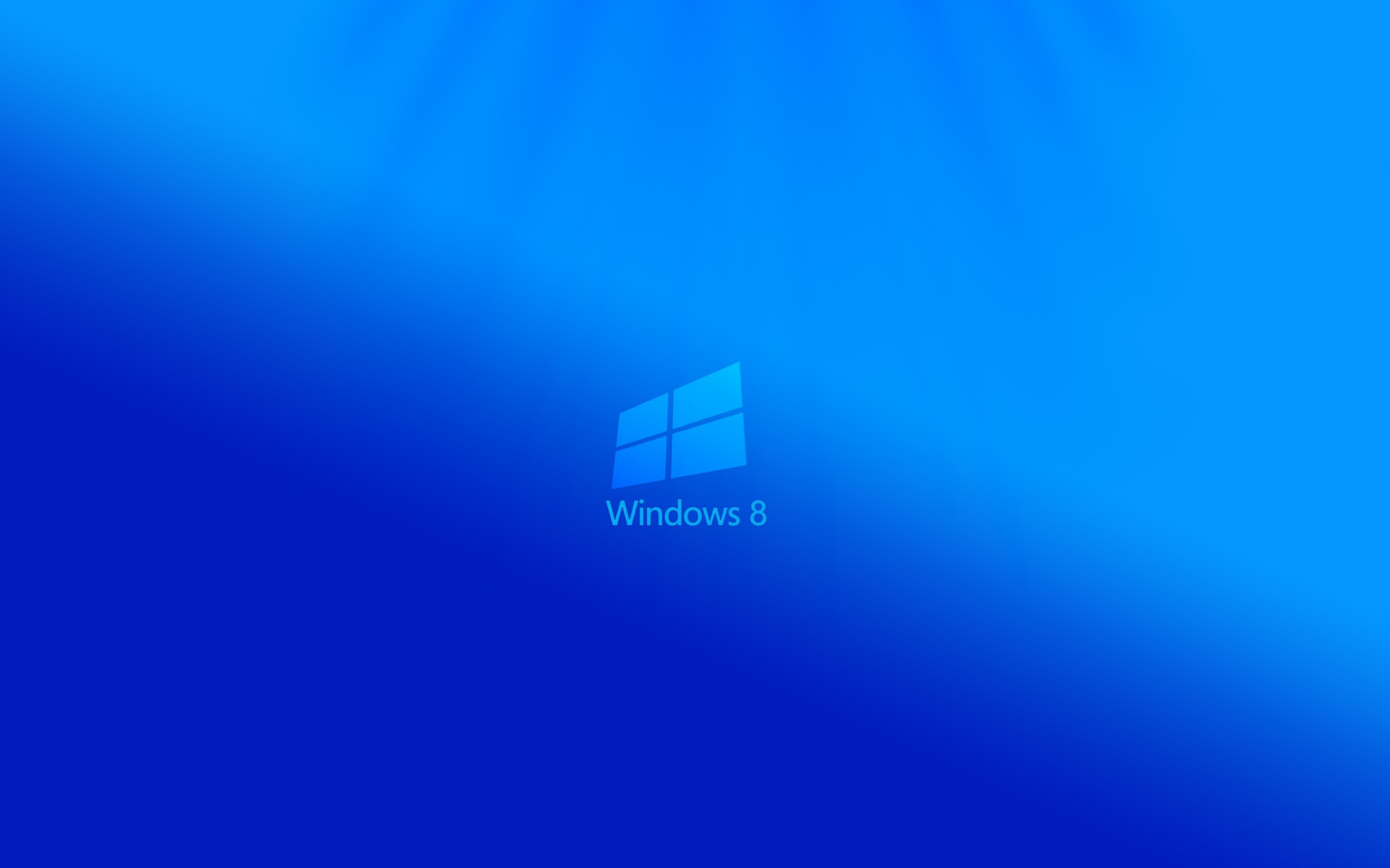 Windows 8, Logo Windows, Blu, 2560x1600, sfondo per PC