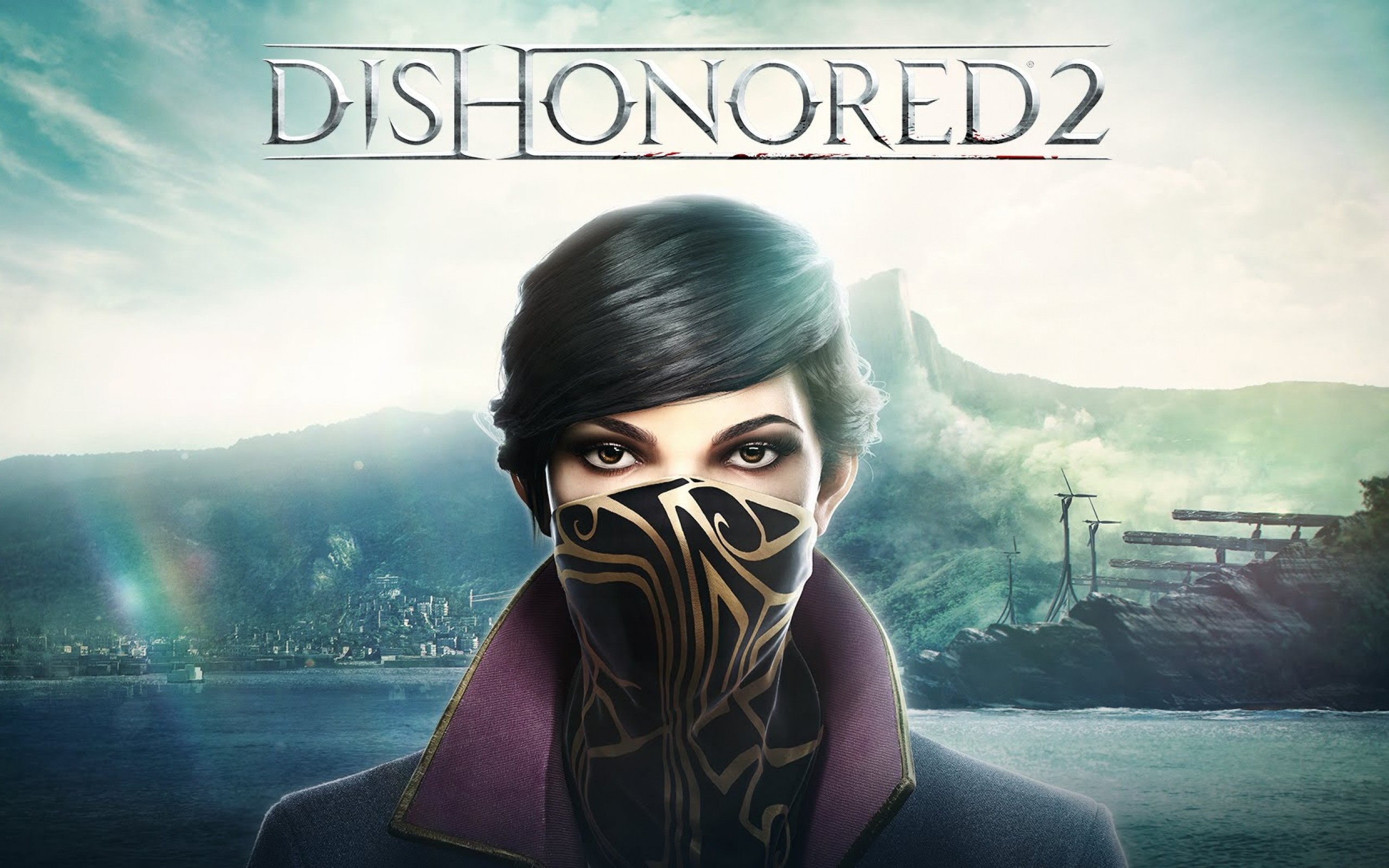 Emily Kaldwin, Dishonored 2, Logo, Karnaca, 2K, sfondo per PC